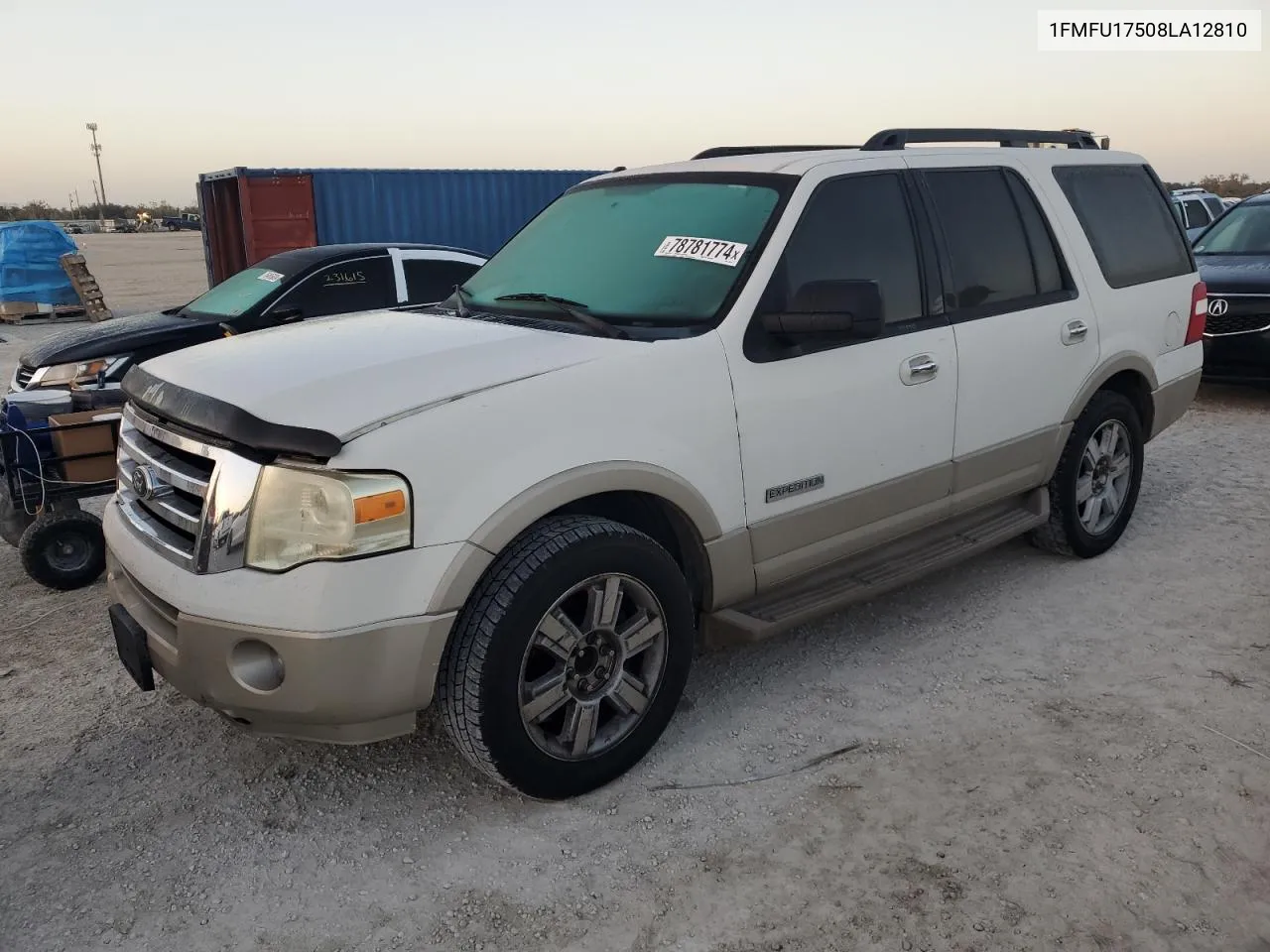 2008 Ford Expedition Eddie Bauer VIN: 1FMFU17508LA12810 Lot: 78781774