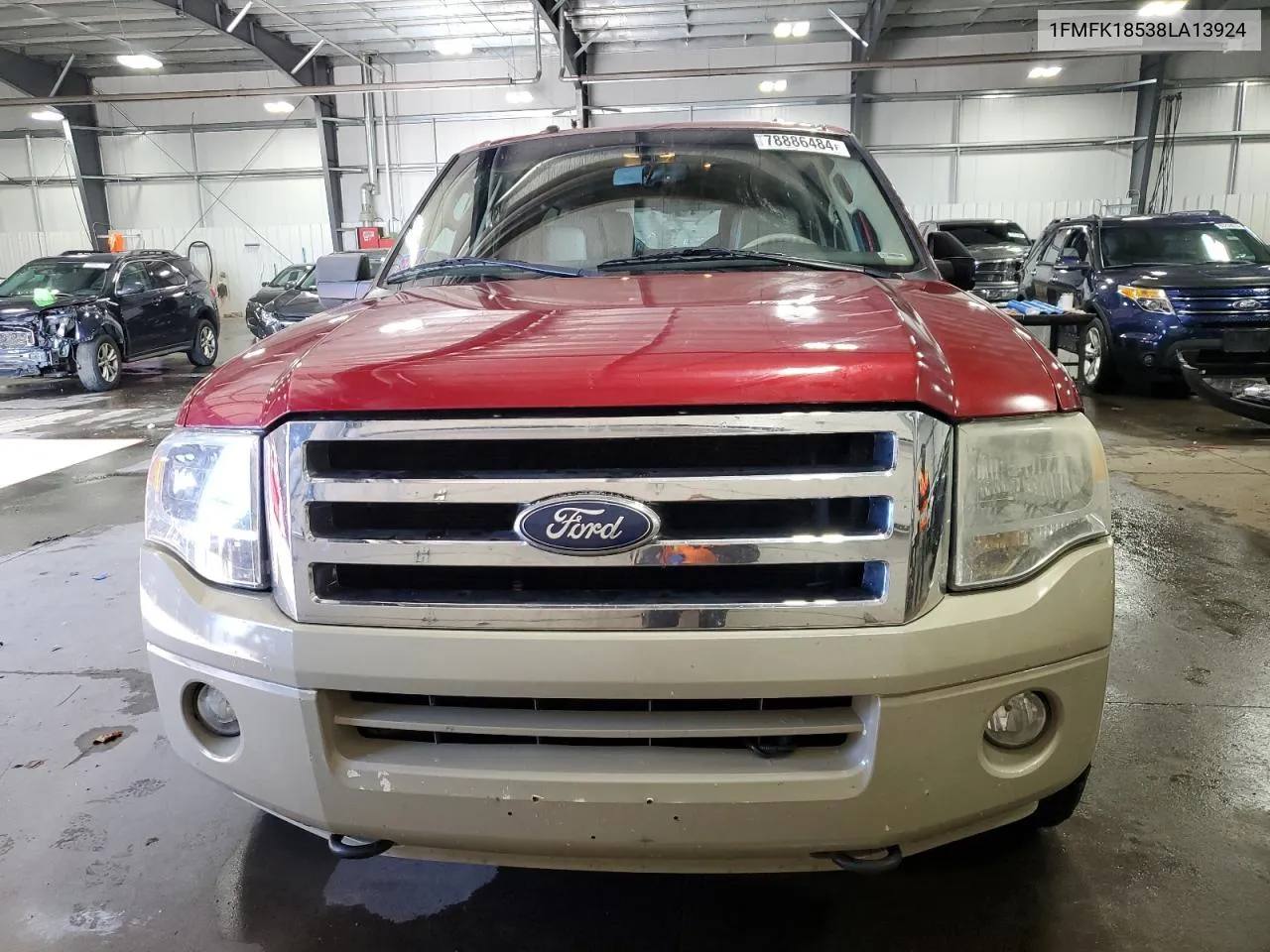 2008 Ford Expedition El Eddie Bauer VIN: 1FMFK18538LA13924 Lot: 78886484