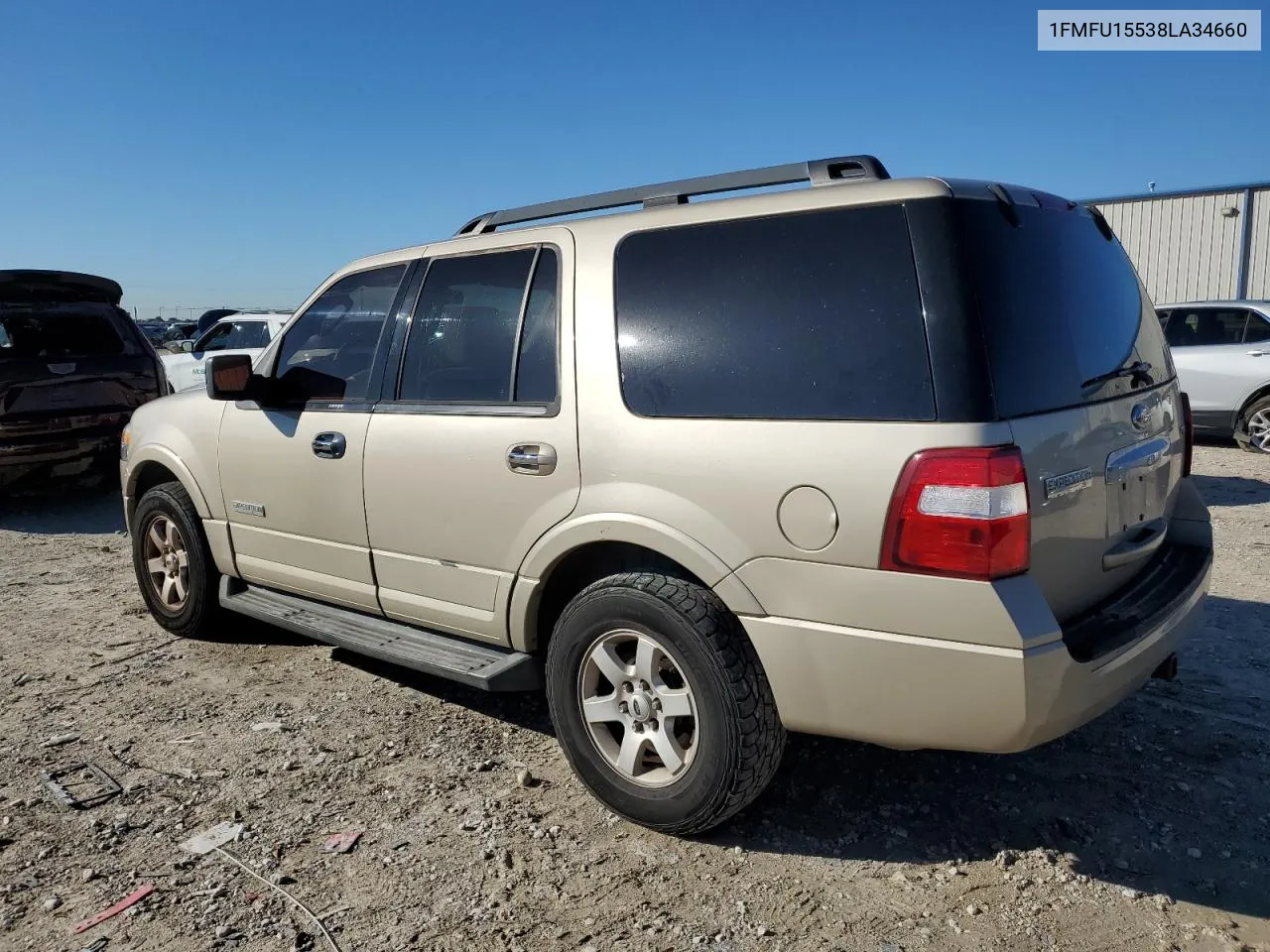 2008 Ford Expedition Xlt VIN: 1FMFU15538LA34660 Lot: 79236894