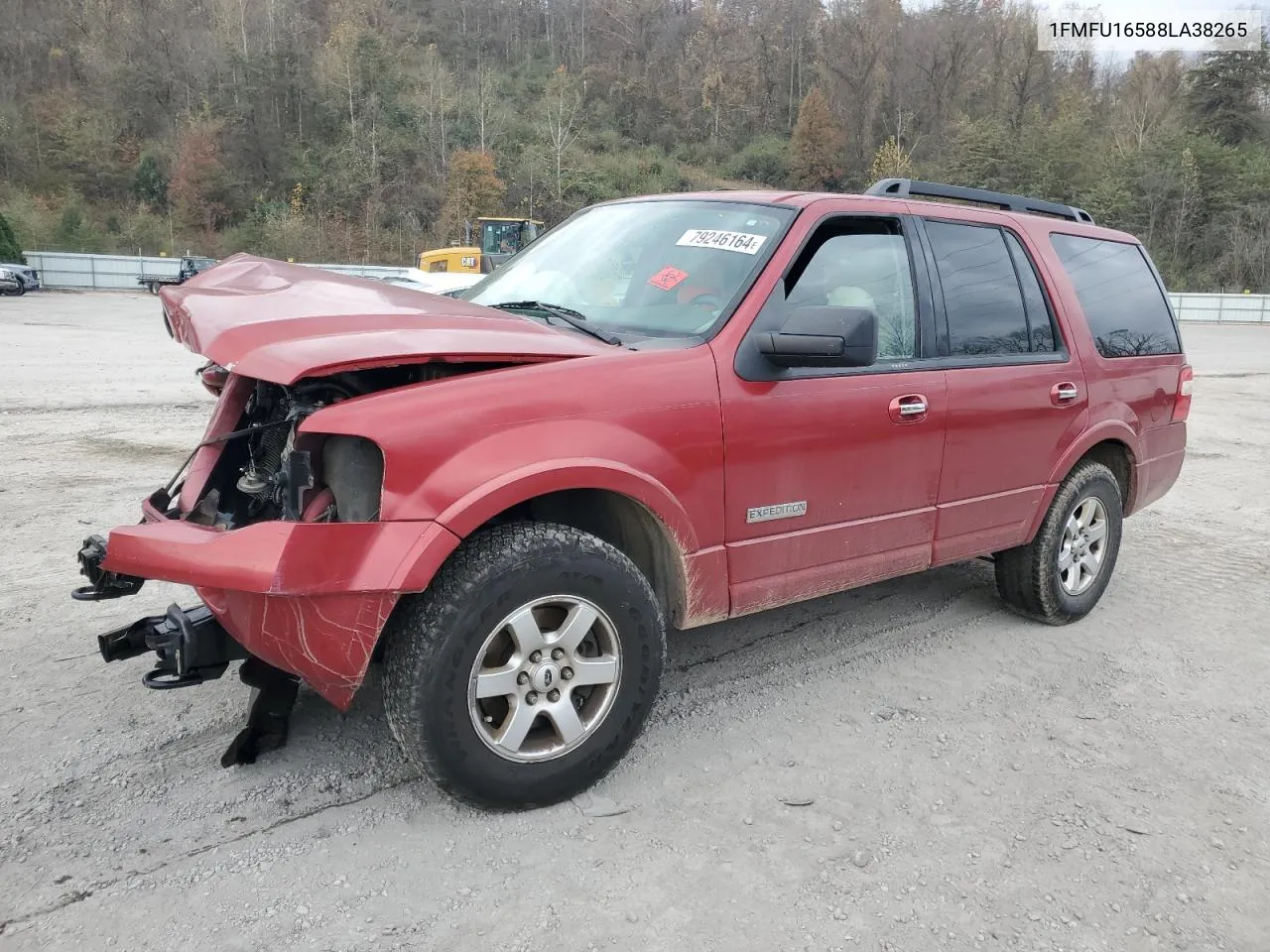 2008 Ford Expedition Xlt VIN: 1FMFU16588LA38265 Lot: 79246164