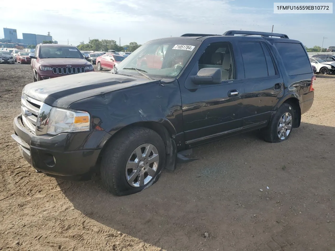 2009 Ford Expedition Xlt VIN: 1FMFU16559EB10772 Lot: 71051784