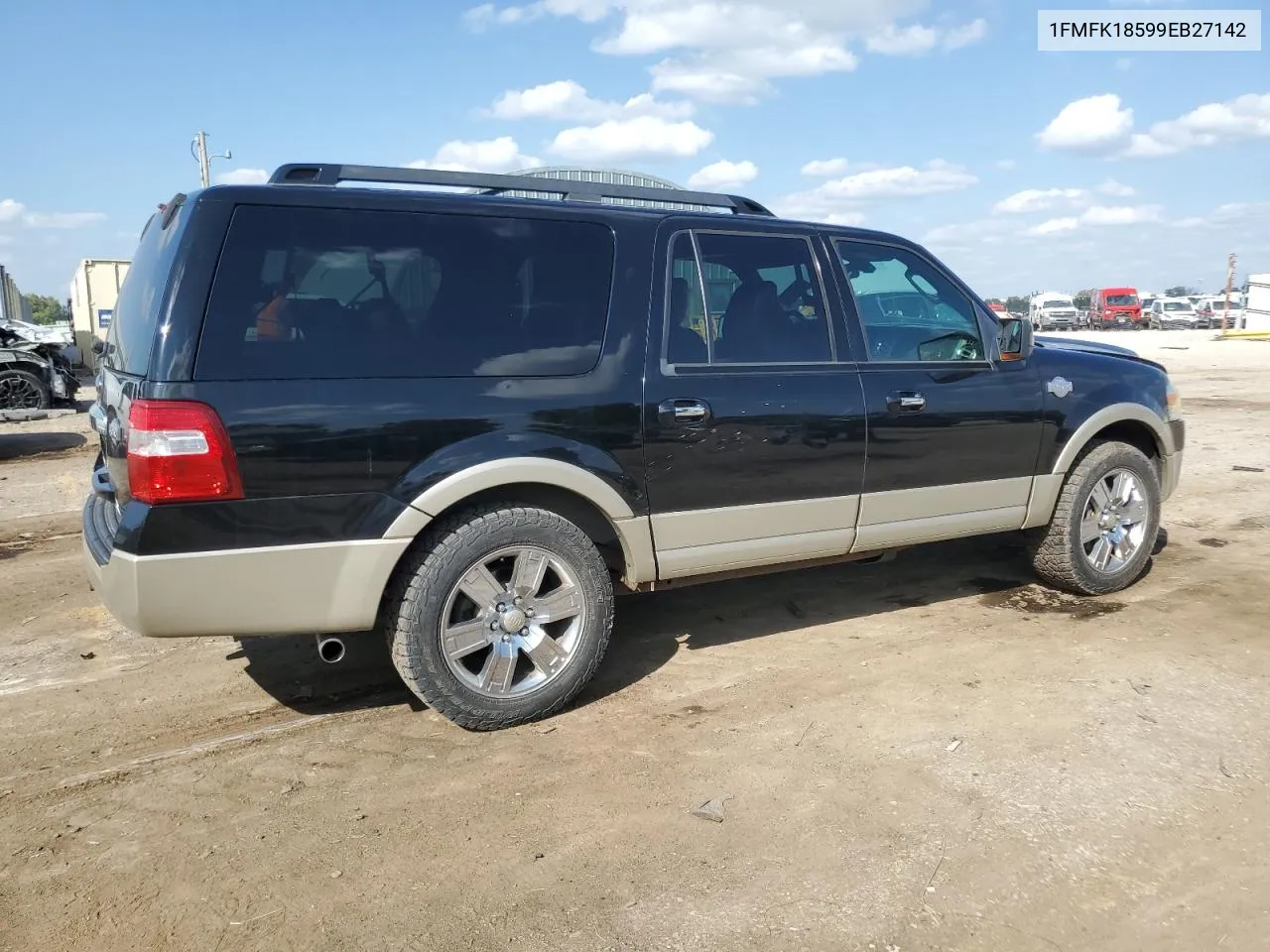 2009 Ford Expedition El Eddie Bauer VIN: 1FMFK18599EB27142 Lot: 71374794