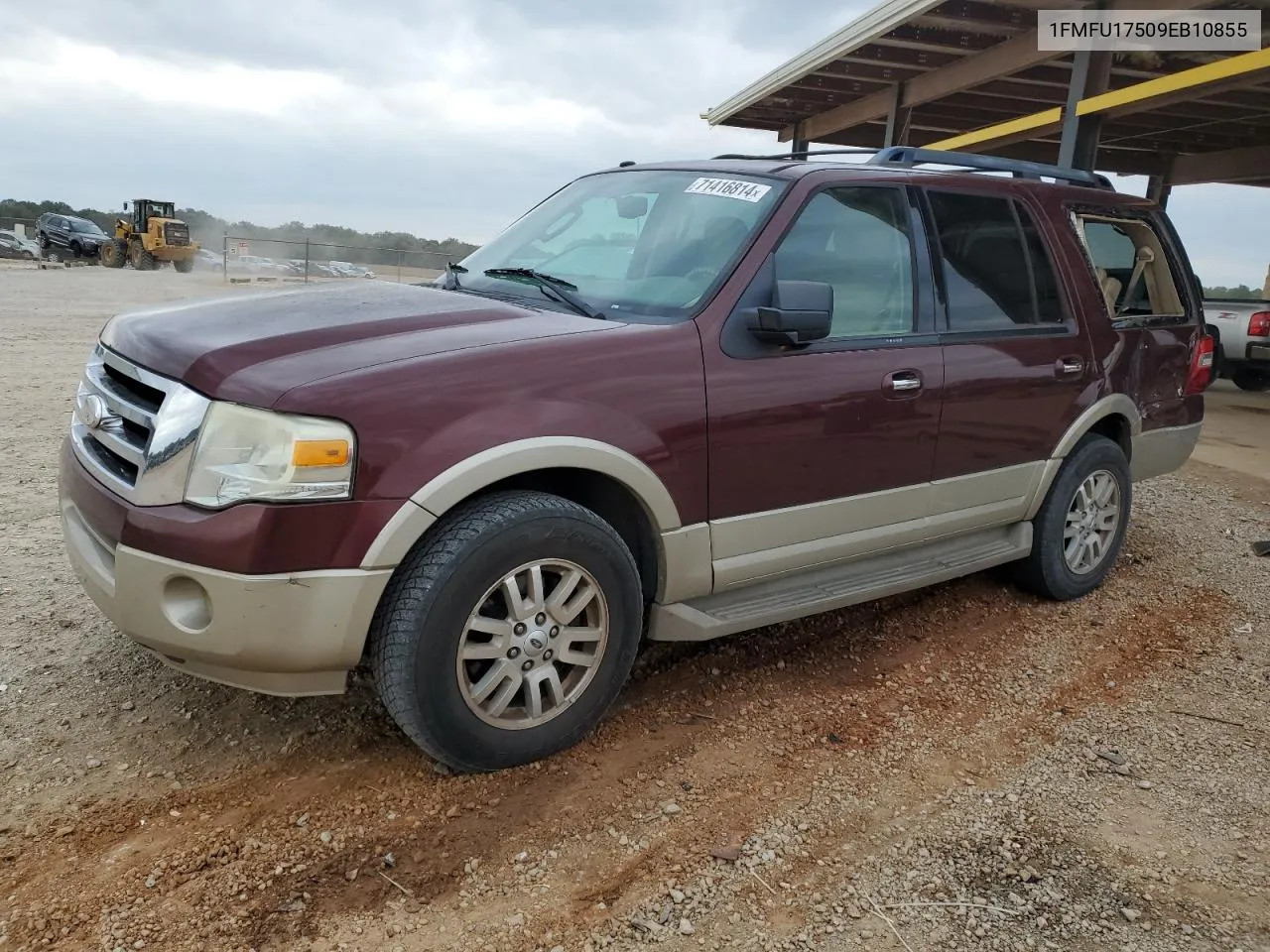 2009 Ford Expedition Eddie Bauer VIN: 1FMFU17509EB10855 Lot: 71416814