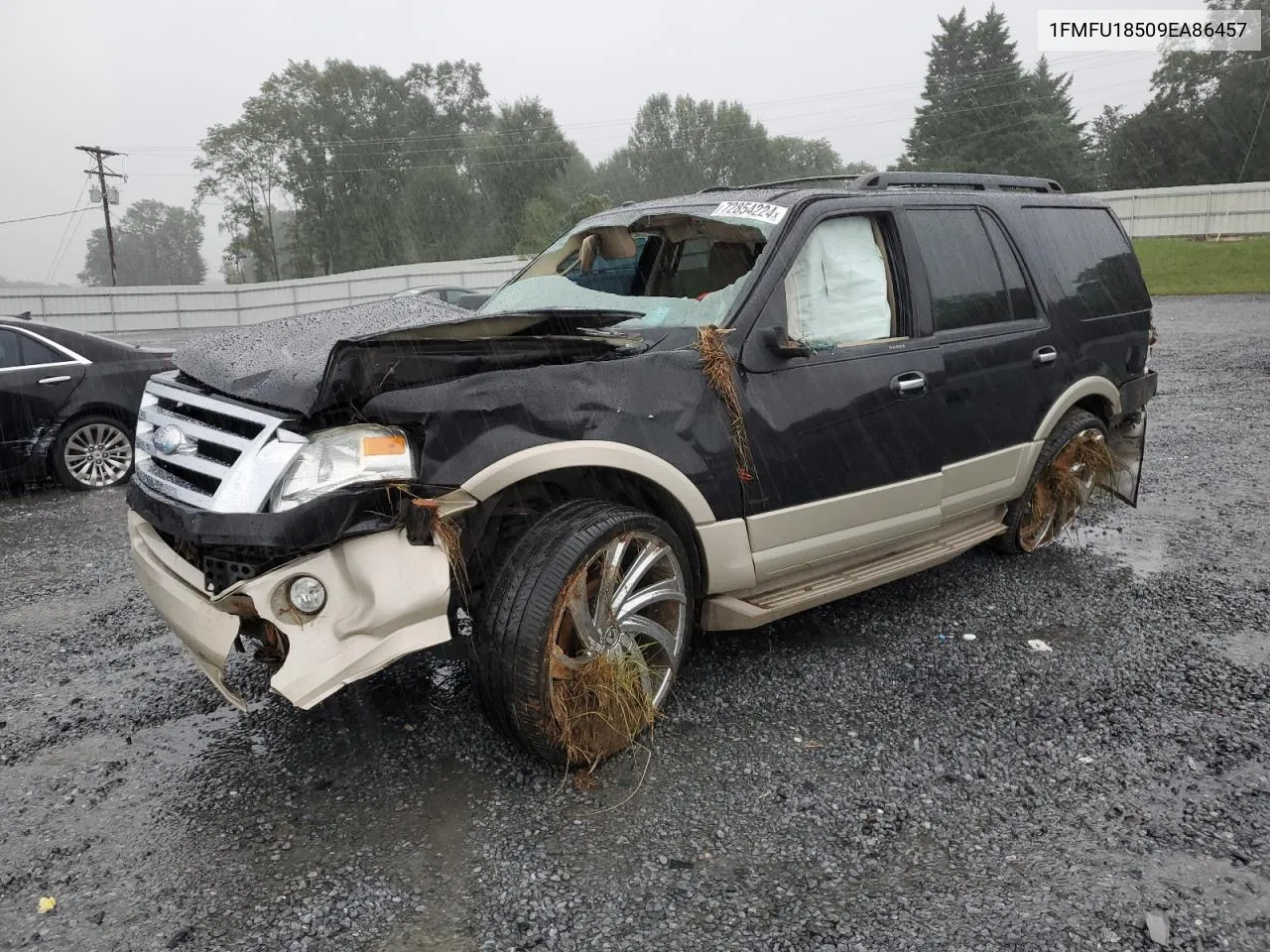 2009 Ford Expedition Eddie Bauer VIN: 1FMFU18509EA86457 Lot: 72854224