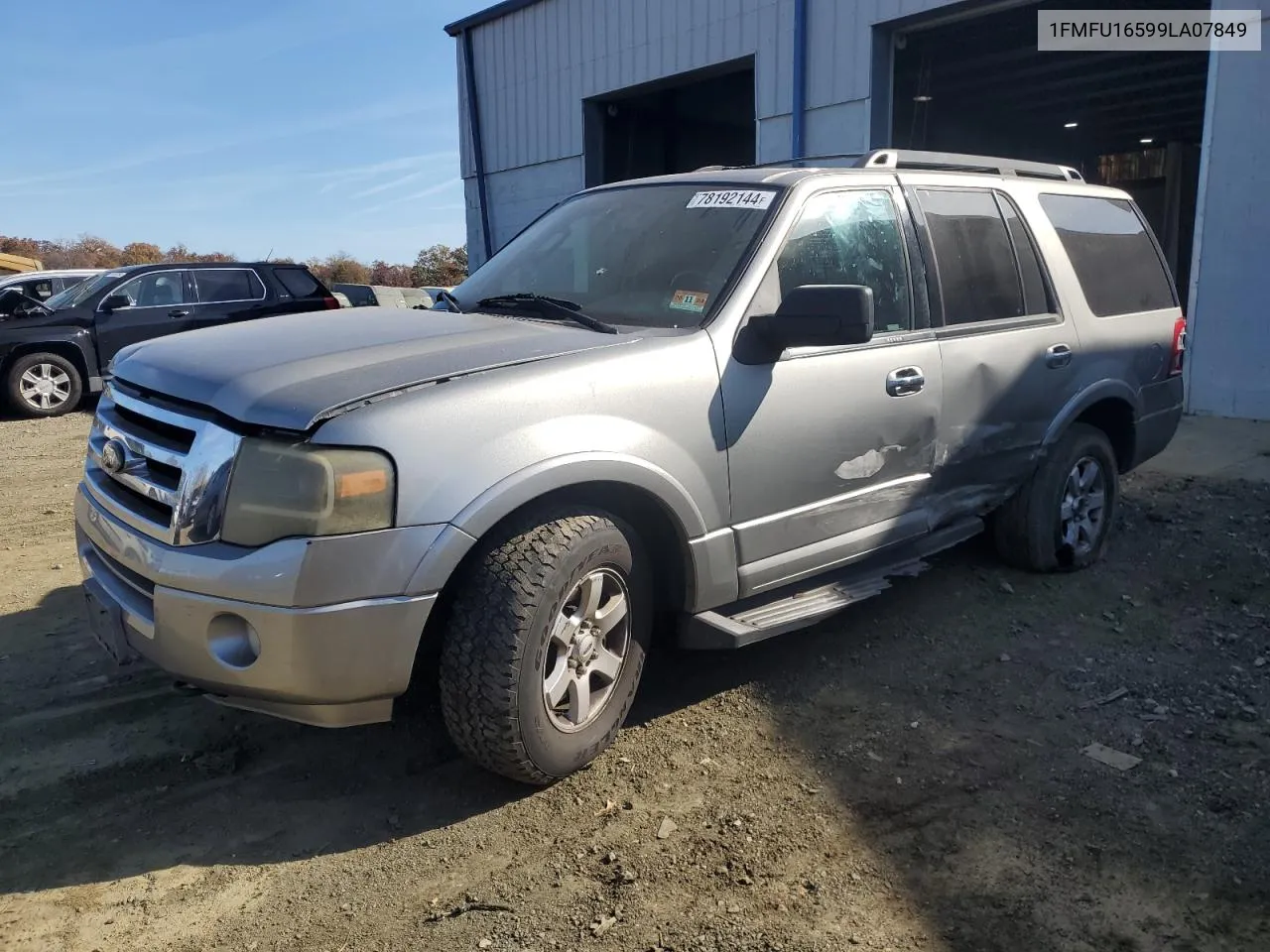 2009 Ford Expedition Xlt VIN: 1FMFU16599LA07849 Lot: 78192144