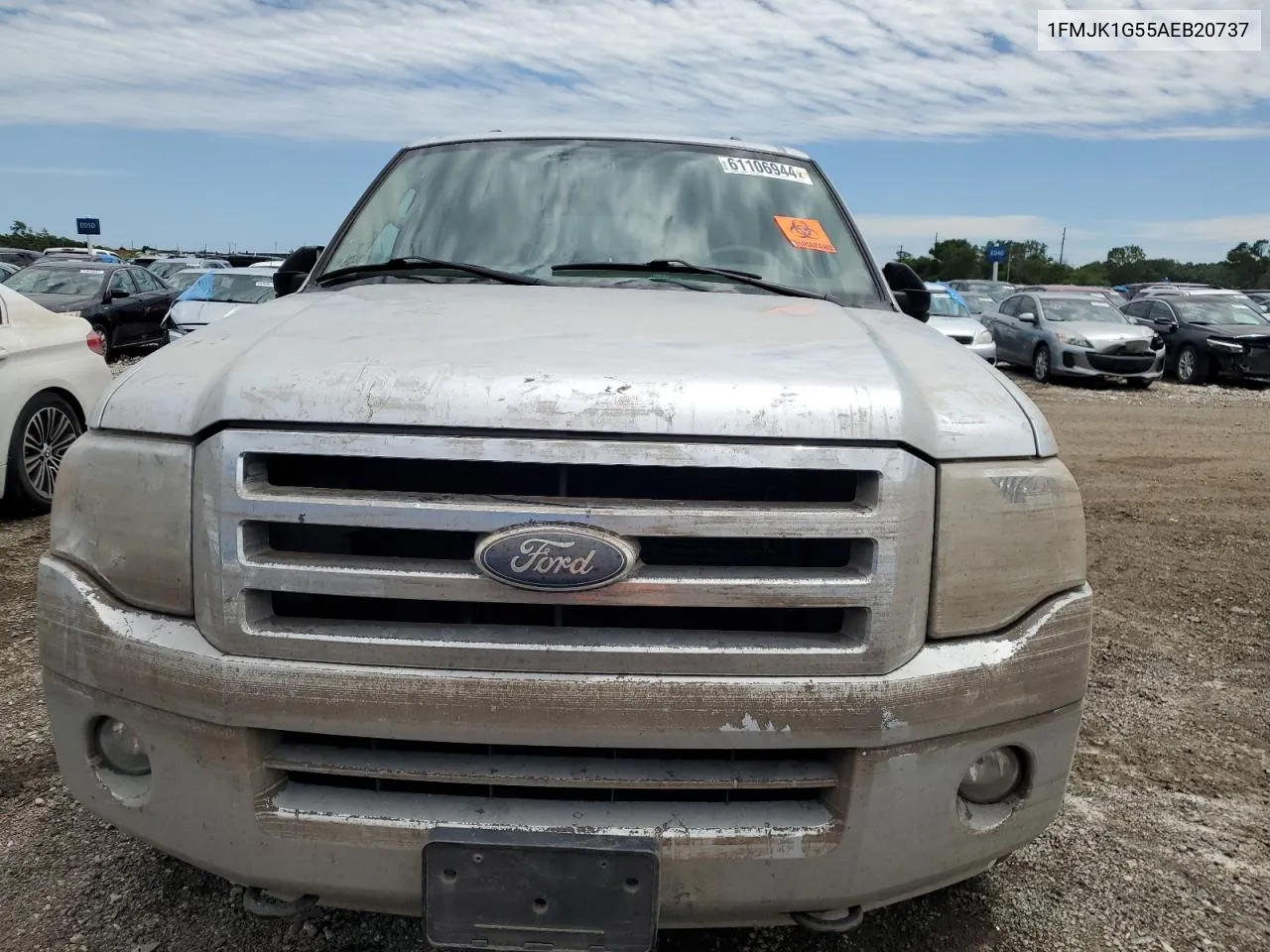 2010 Ford Expedition El Xlt VIN: 1FMJK1G55AEB20737 Lot: 61106944