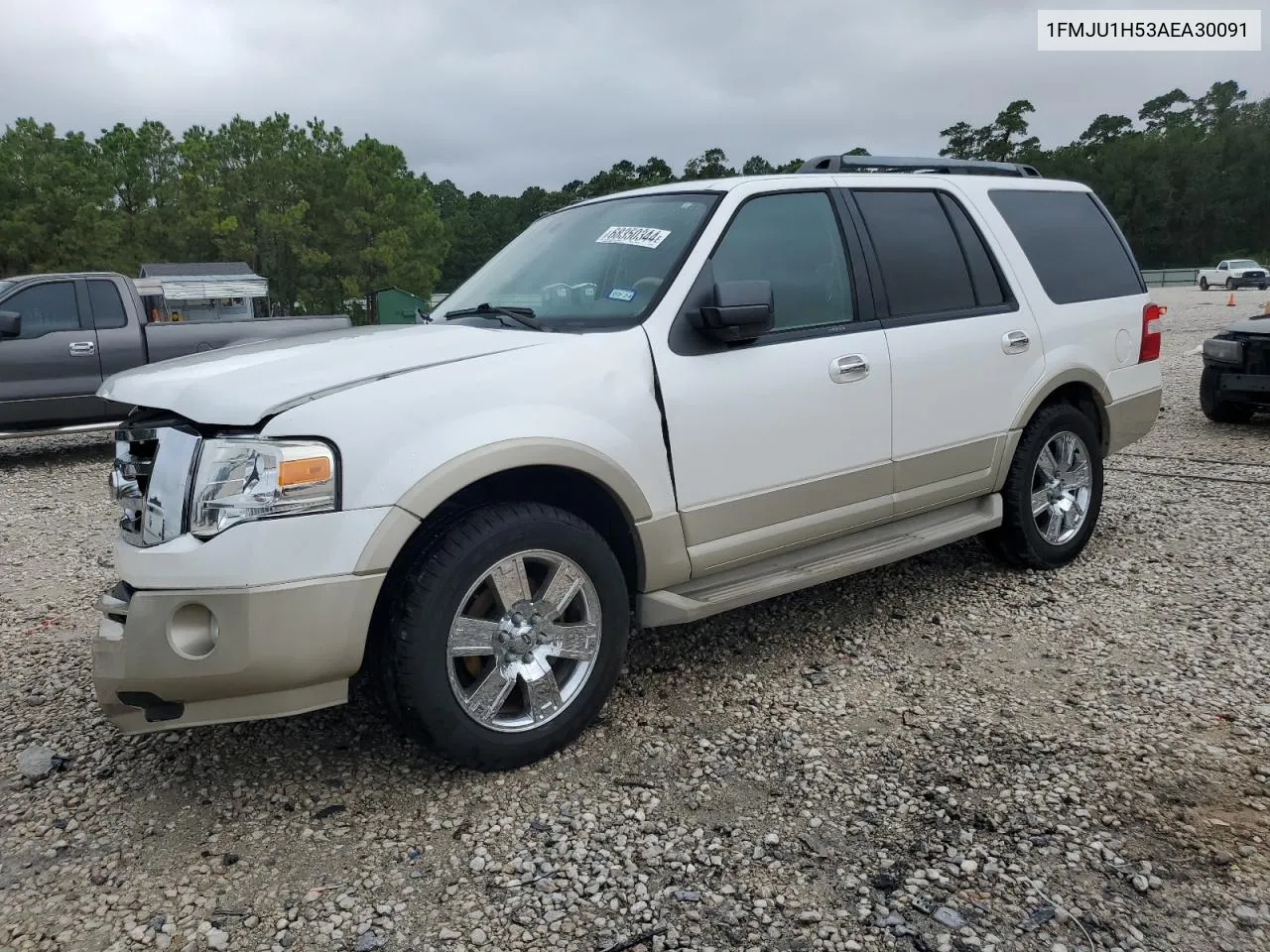 2010 Ford Expedition Eddie Bauer VIN: 1FMJU1H53AEA30091 Lot: 68350344