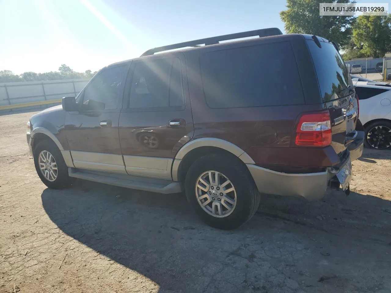 2010 Ford Expedition Eddie Bauer VIN: 1FMJU1J58AEB19293 Lot: 71945224