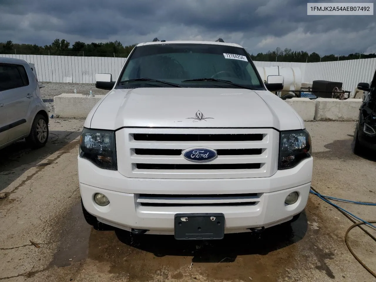 2010 Ford Expedition El Limited VIN: 1FMJK2A54AEB07492 Lot: 72784254