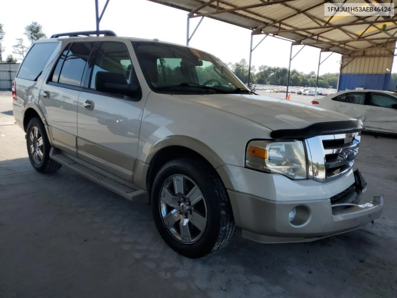 2010 Ford Expedition Eddie Bauer VIN: 1FMJU1H53AEB46424 Lot: 74080984