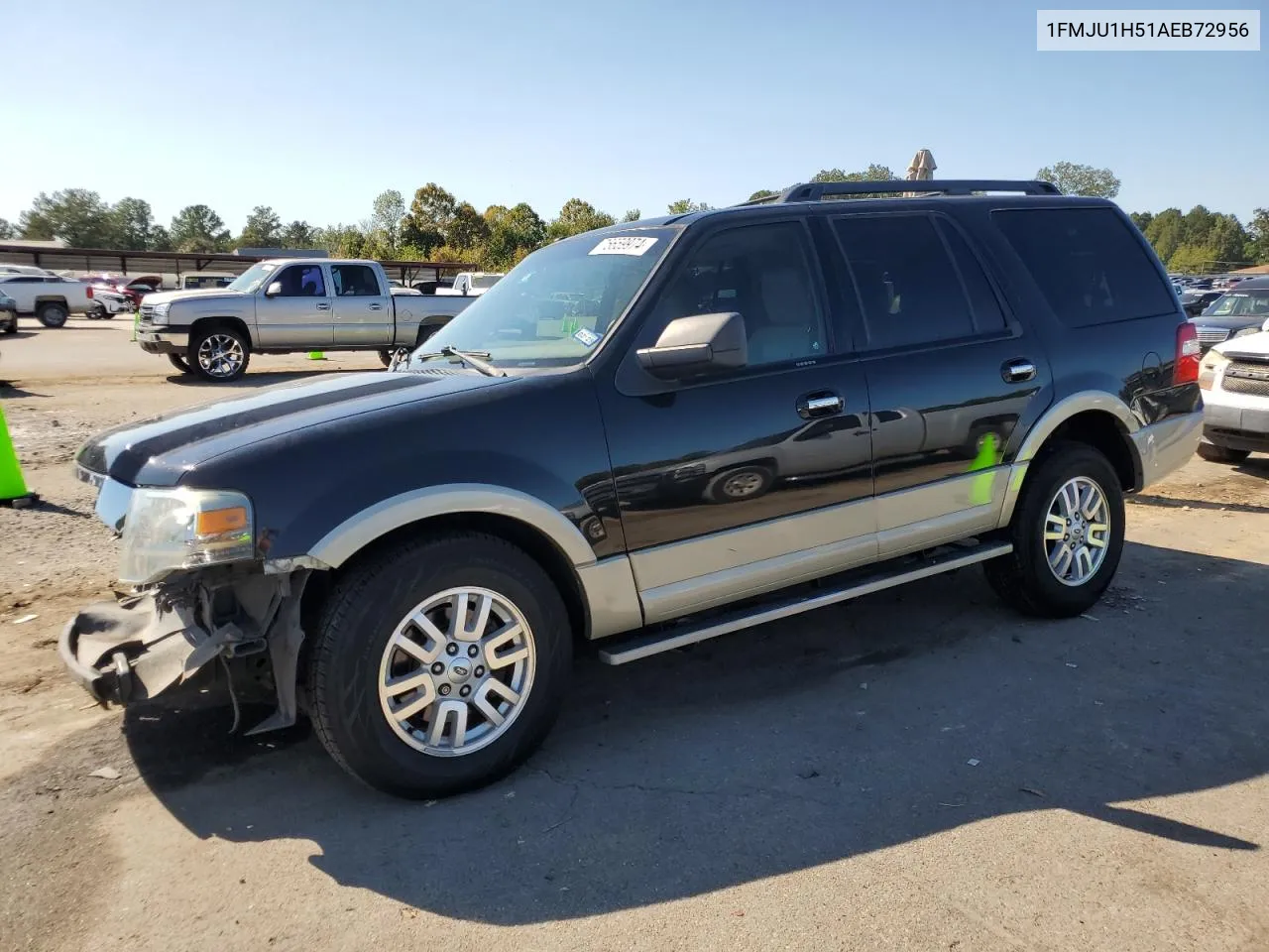 2010 Ford Expedition Eddie Bauer VIN: 1FMJU1H51AEB72956 Lot: 75659974