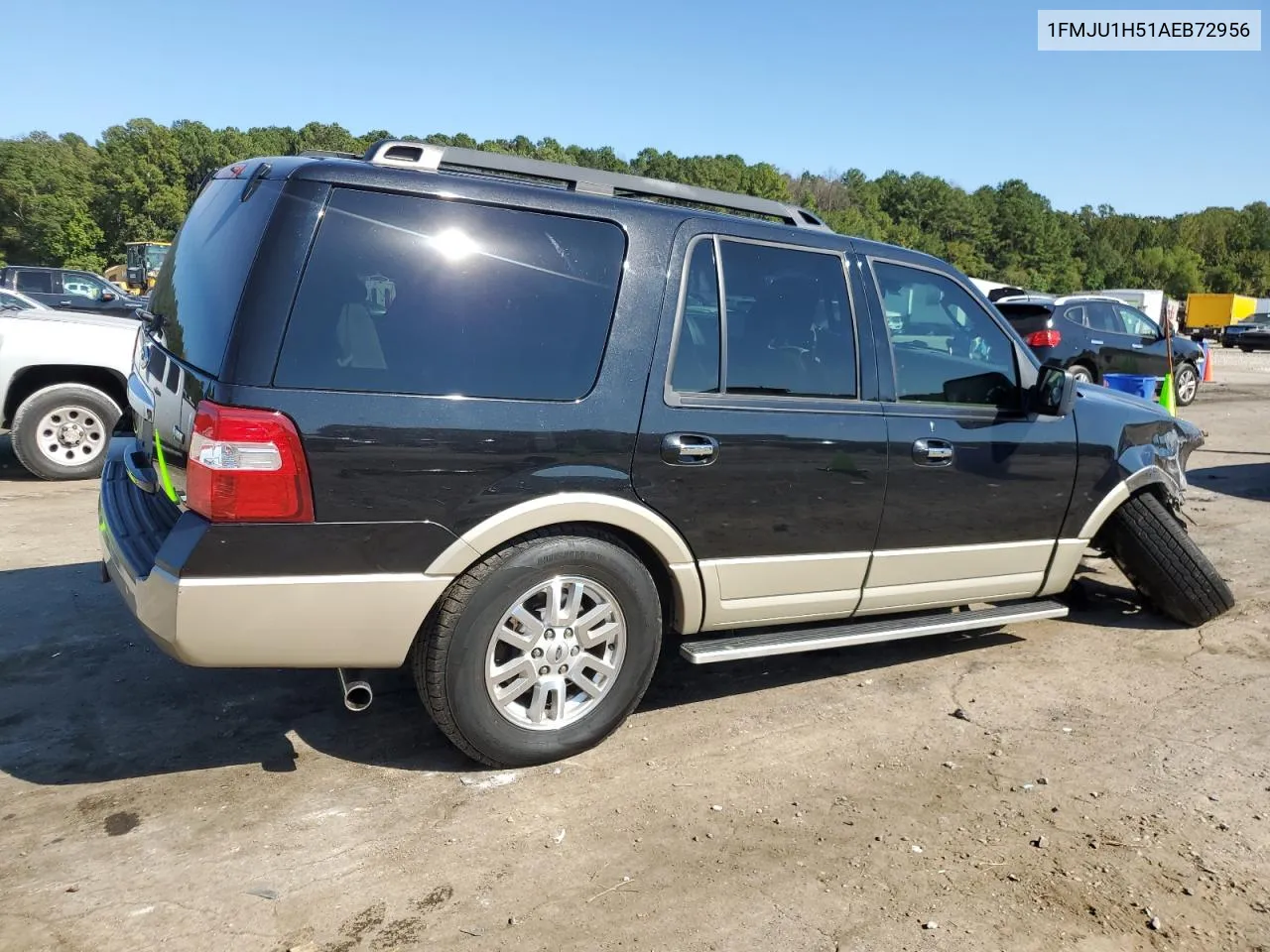 2010 Ford Expedition Eddie Bauer VIN: 1FMJU1H51AEB72956 Lot: 75659974