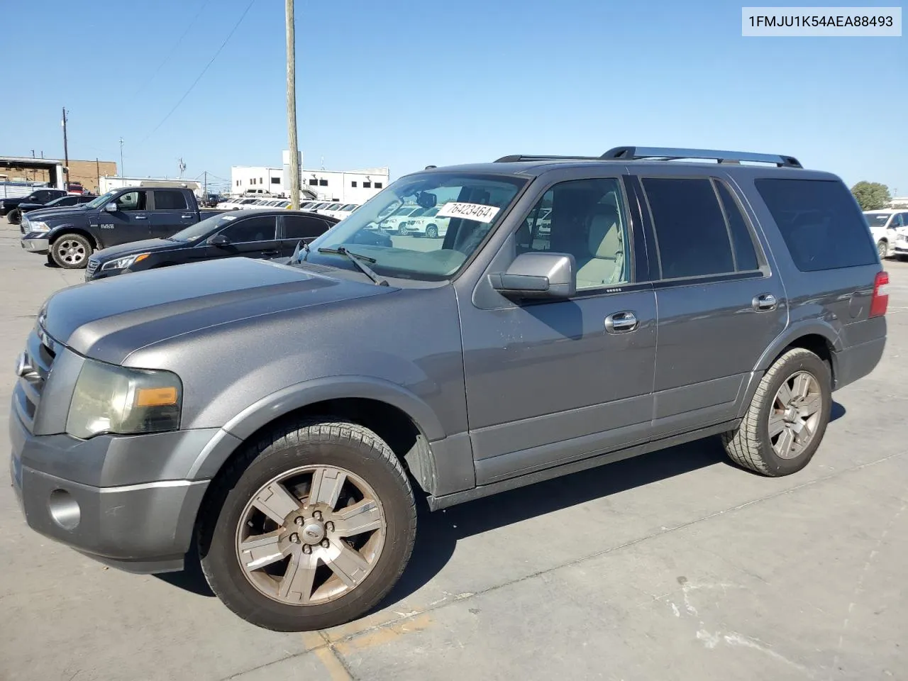 2010 Ford Expedition Limited VIN: 1FMJU1K54AEA88493 Lot: 76423464