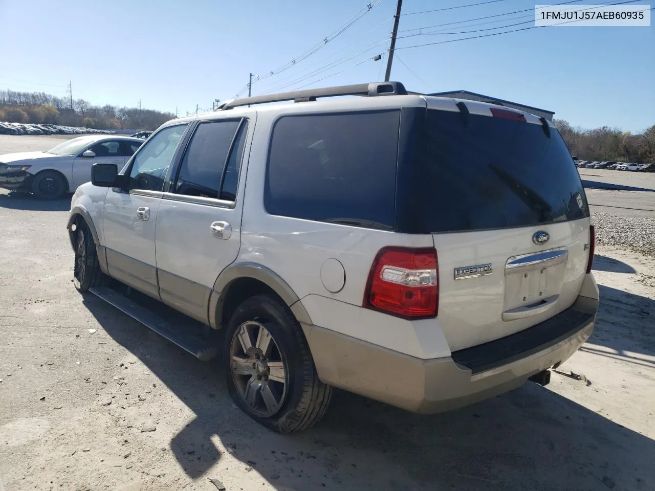 2010 Ford Expedition Eddie Bauer VIN: 1FMJU1J57AEB60935 Lot: 77672714