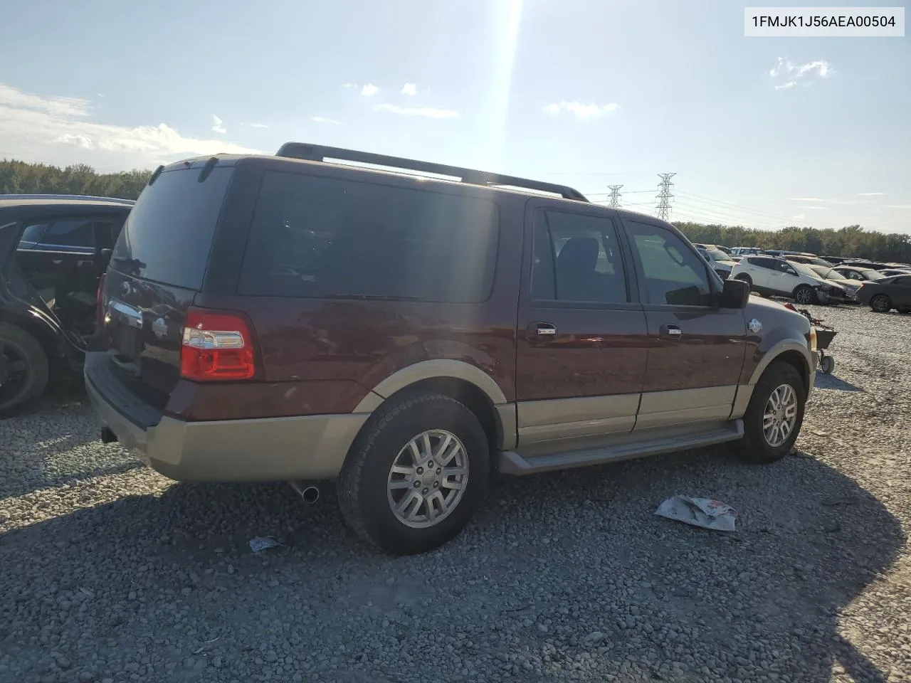 2010 Ford Expedition El Eddie Bauer VIN: 1FMJK1J56AEA00504 Lot: 78091834