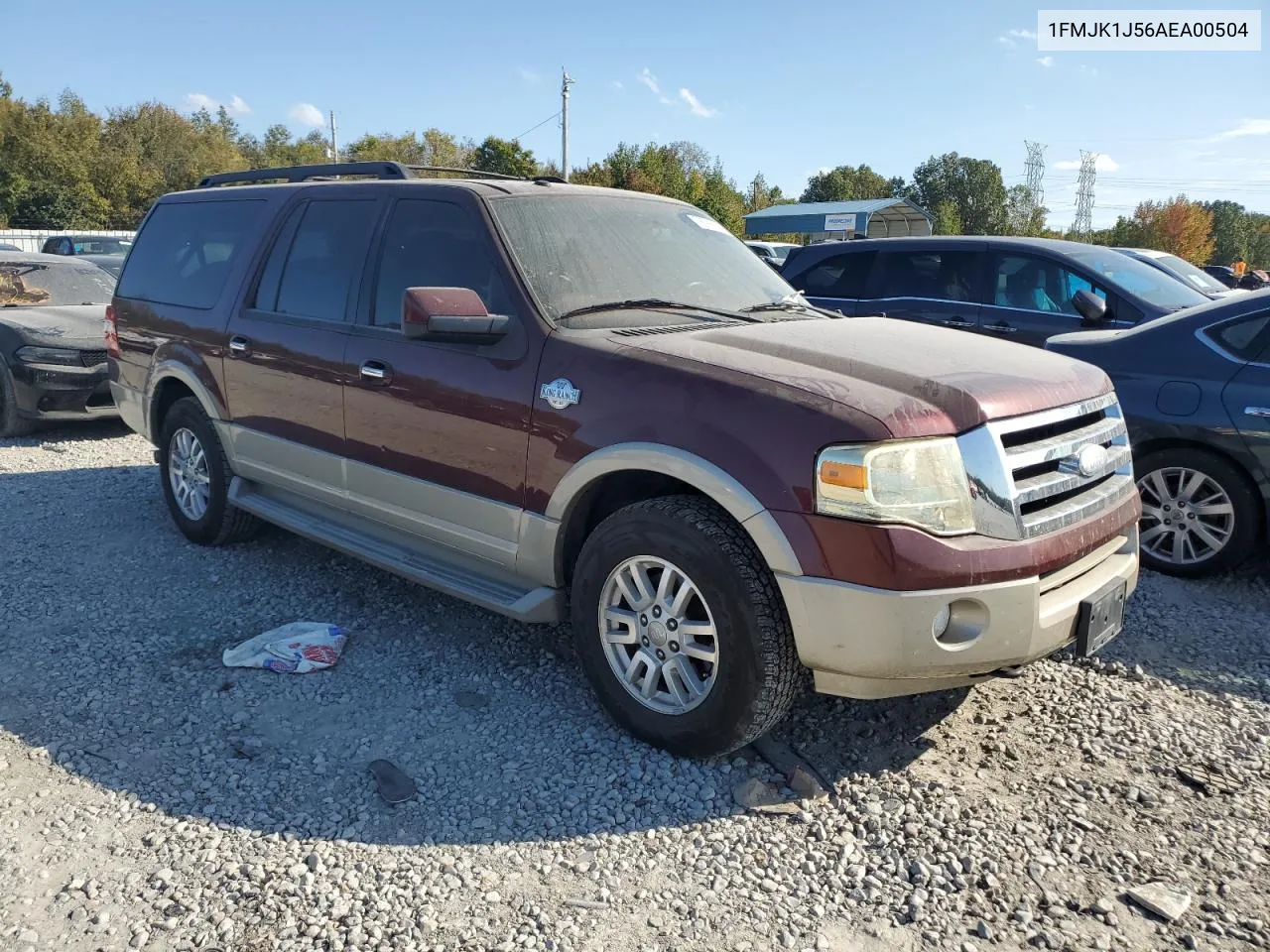 2010 Ford Expedition El Eddie Bauer VIN: 1FMJK1J56AEA00504 Lot: 78091834