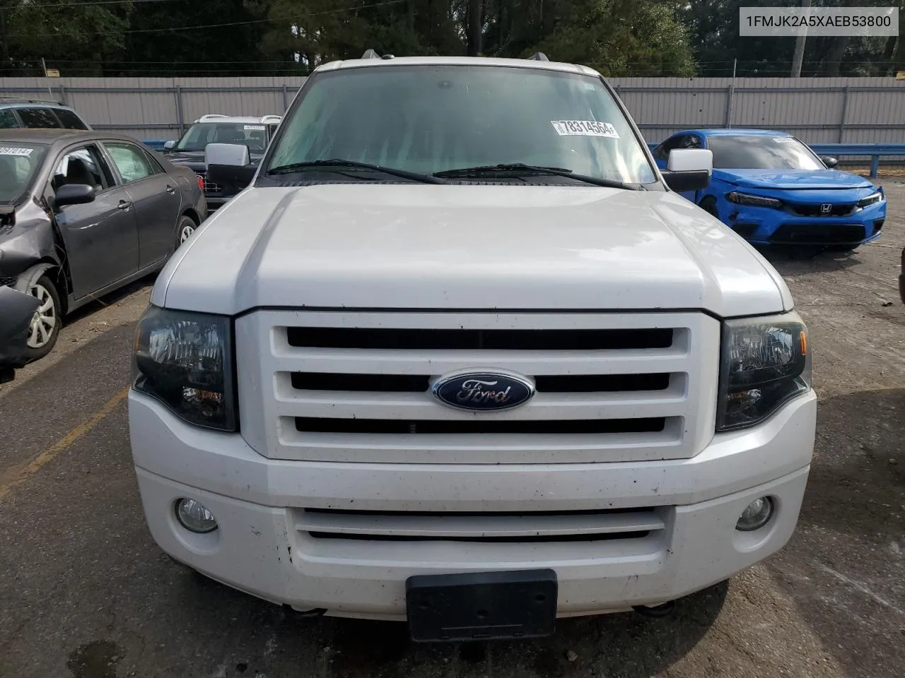 2010 Ford Expedition El Limited VIN: 1FMJK2A5XAEB53800 Lot: 78314564