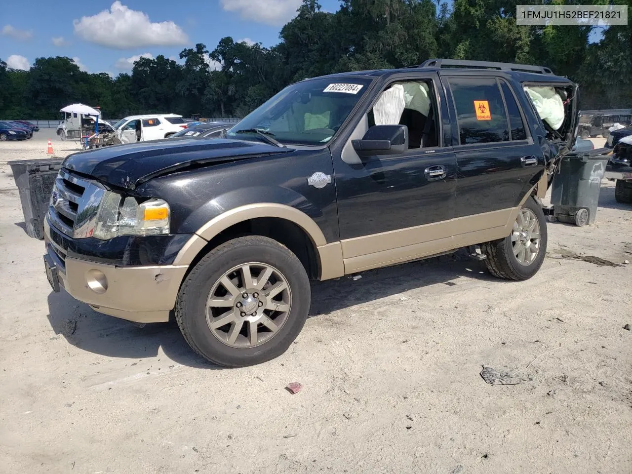 2011 Ford Expedition Xlt VIN: 1FMJU1H52BEF21821 Lot: 60227084