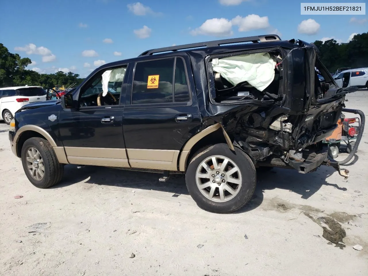 2011 Ford Expedition Xlt VIN: 1FMJU1H52BEF21821 Lot: 60227084