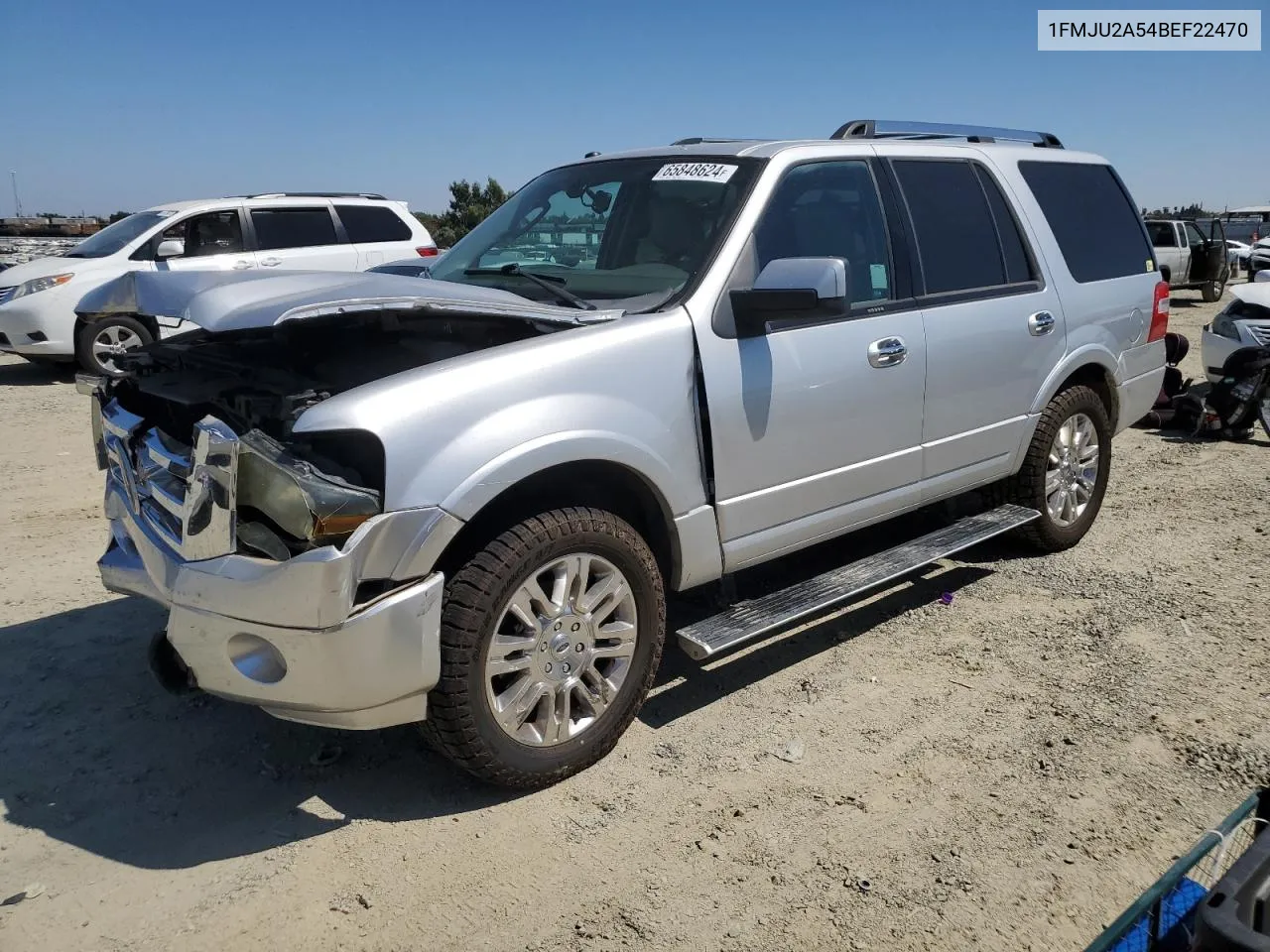 2011 Ford Expedition Limited VIN: 1FMJU2A54BEF22470 Lot: 65848624