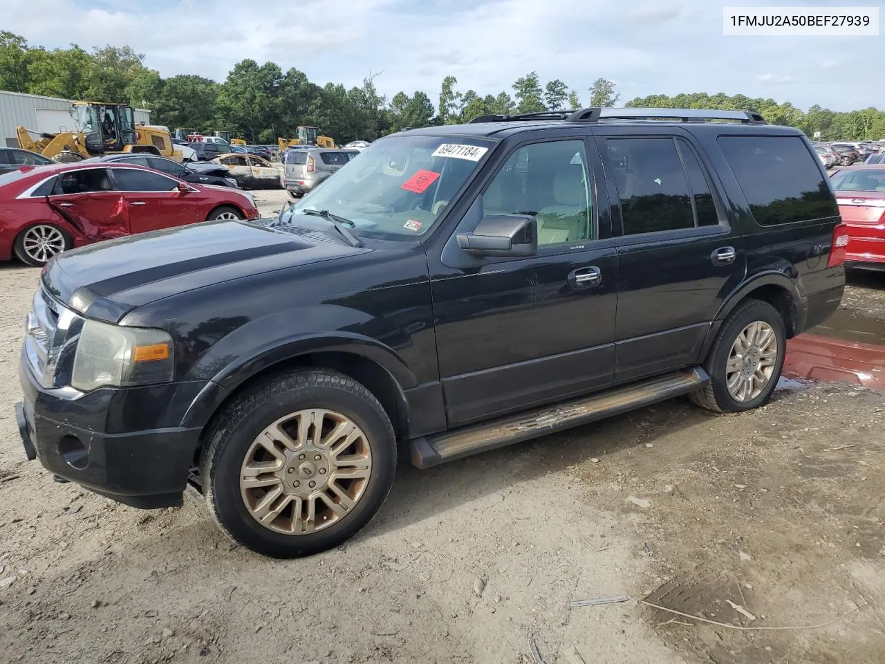 2011 Ford Expedition Limited VIN: 1FMJU2A50BEF27939 Lot: 69471184