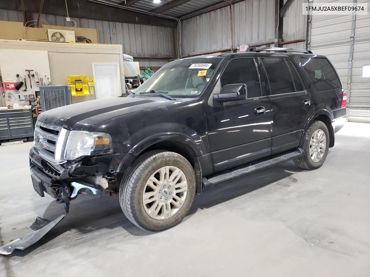 2011 Ford Expedition Limited VIN: 1FMJU2A5XBEF09674 Lot: 75260694