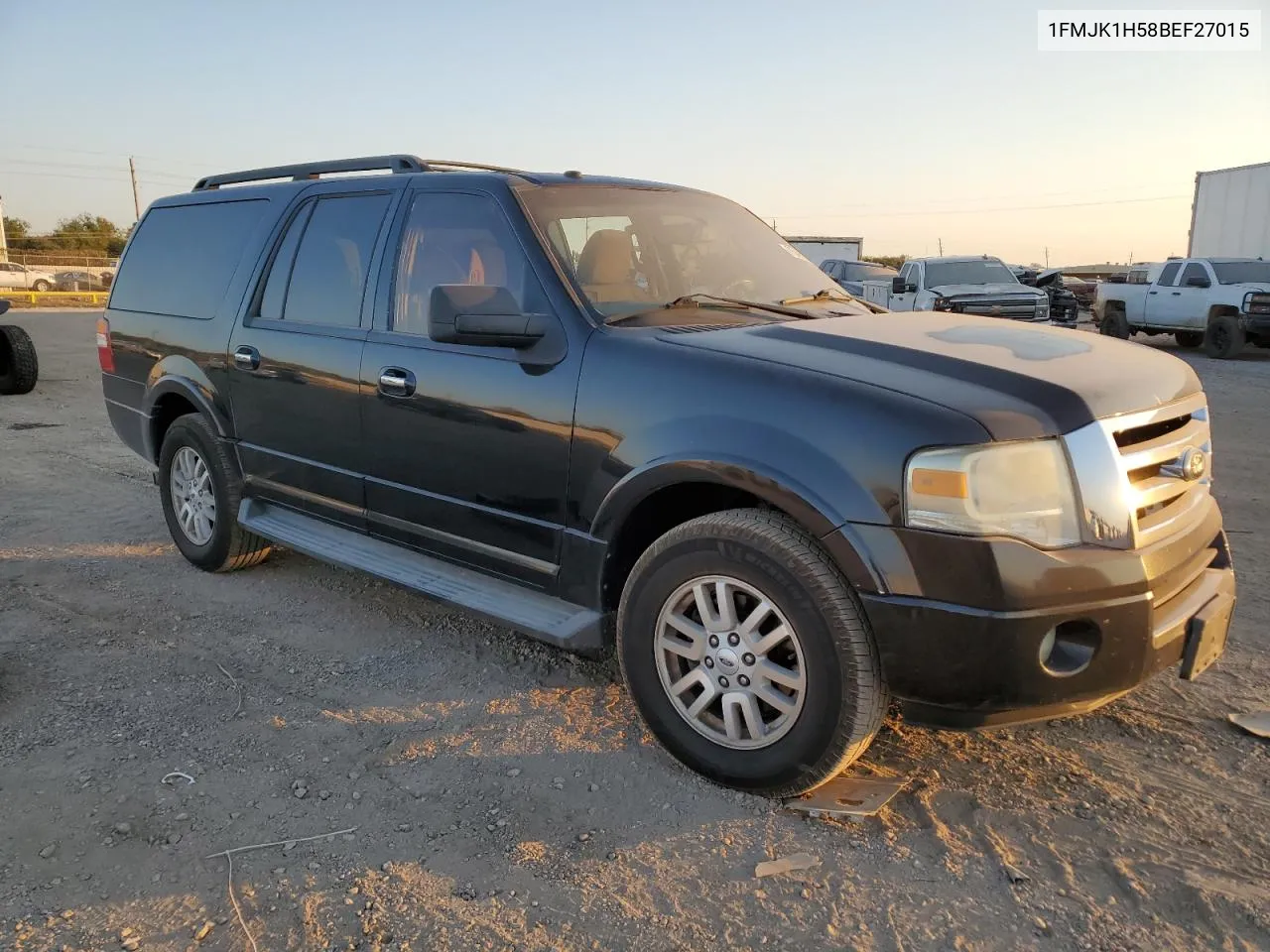 2011 Ford Expedition El Xlt VIN: 1FMJK1H58BEF27015 Lot: 75452844