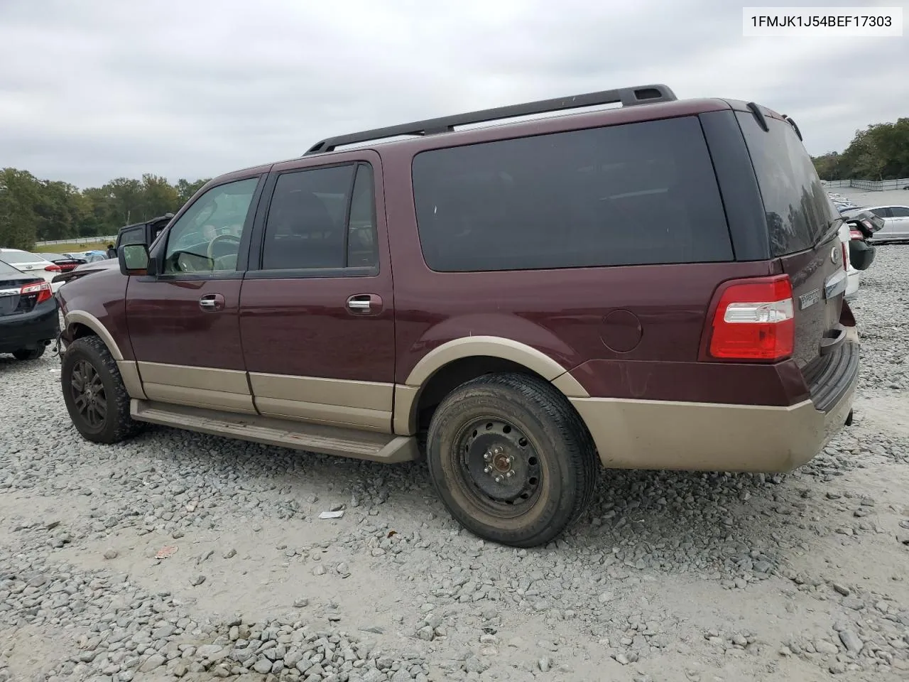 2011 Ford Expedition El Xlt VIN: 1FMJK1J54BEF17303 Lot: 77645684