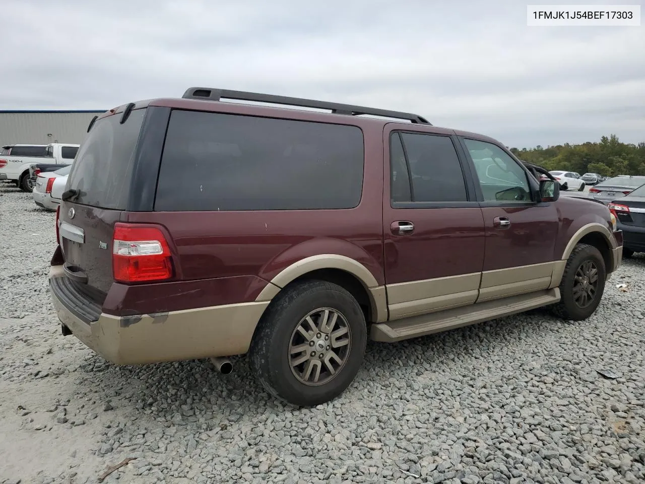 2011 Ford Expedition El Xlt VIN: 1FMJK1J54BEF17303 Lot: 77645684