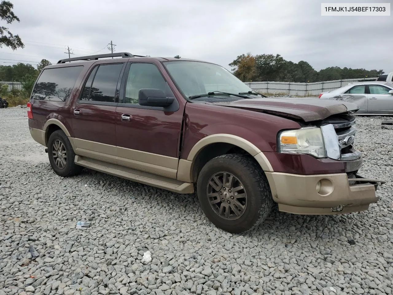 2011 Ford Expedition El Xlt VIN: 1FMJK1J54BEF17303 Lot: 77645684