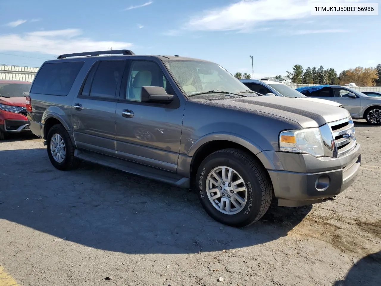 2011 Ford Expedition El Xlt VIN: 1FMJK1J50BEF56986 Lot: 78178744