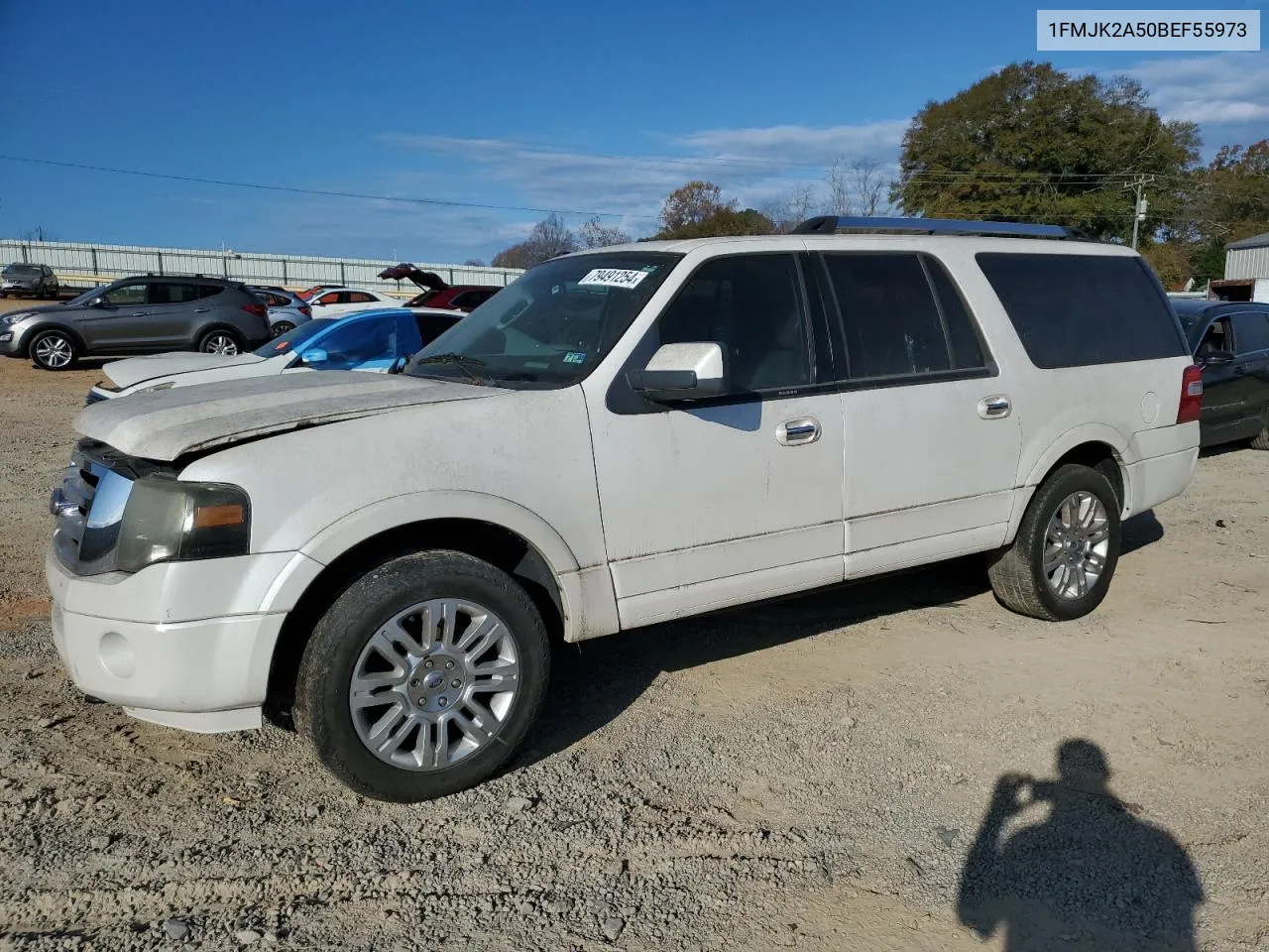 2011 Ford Expedition El Limited VIN: 1FMJK2A50BEF55973 Lot: 79491254