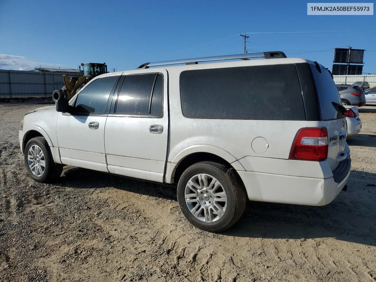 2011 Ford Expedition El Limited VIN: 1FMJK2A50BEF55973 Lot: 79491254