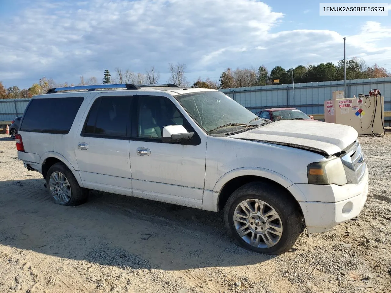 2011 Ford Expedition El Limited VIN: 1FMJK2A50BEF55973 Lot: 79491254