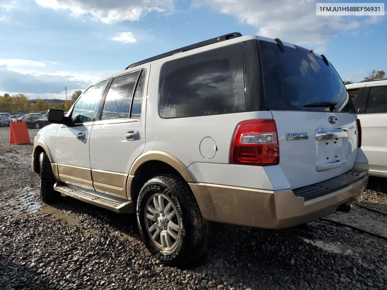 2011 Ford Expedition Xlt VIN: 1FMJU1H58BEF56931 Lot: 79524054