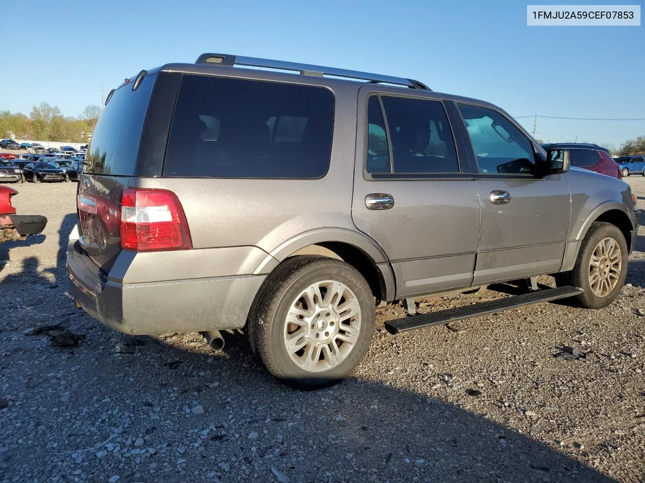 2012 Ford Expedition Limited VIN: 1FMJU2A59CEF07853 Lot: 50598744