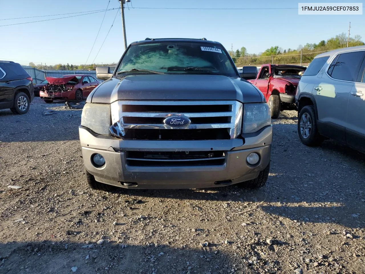 2012 Ford Expedition Limited VIN: 1FMJU2A59CEF07853 Lot: 50598744