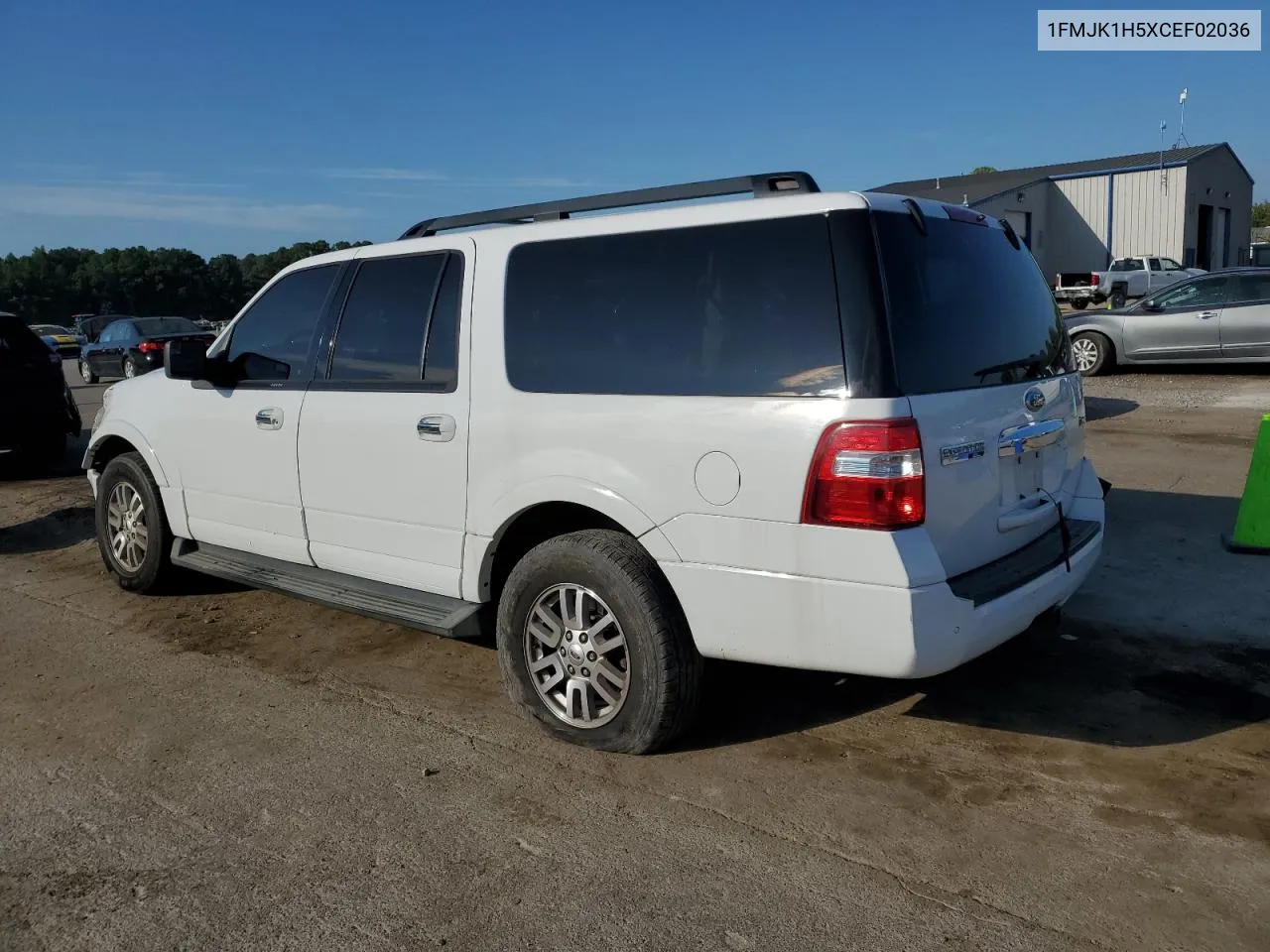 1FMJK1H5XCEF02036 2012 Ford Expedition El Xlt