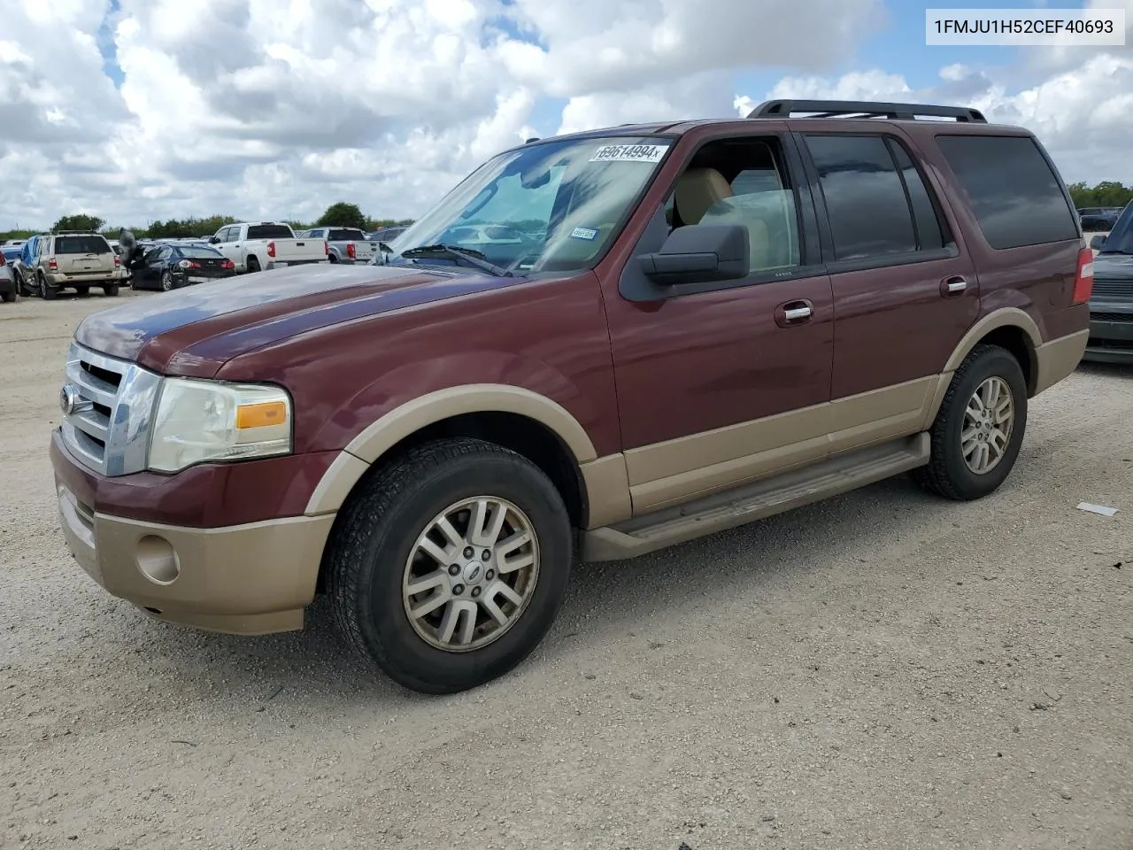 2012 Ford Expedition Xlt VIN: 1FMJU1H52CEF40693 Lot: 69614994