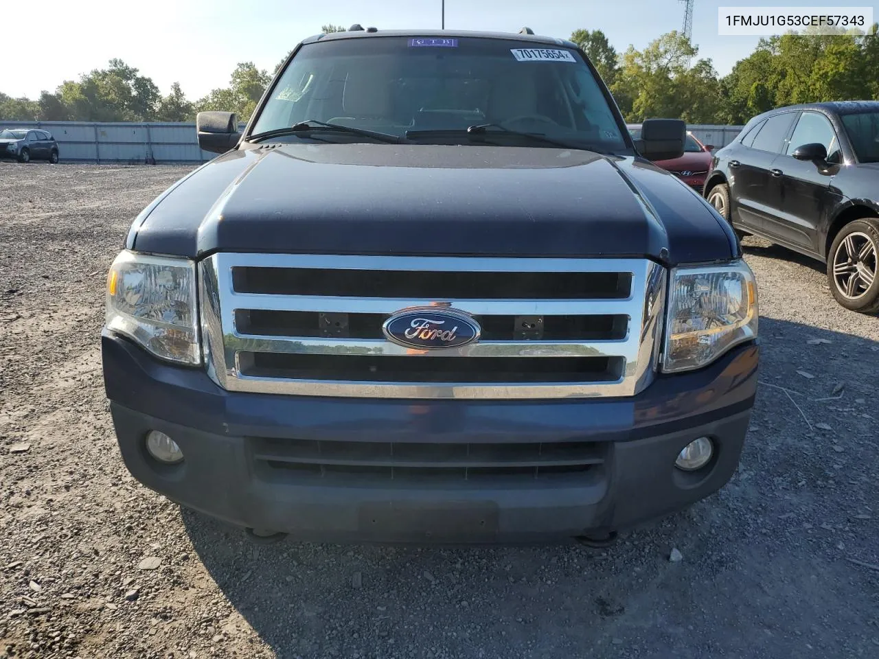 2012 Ford Expedition Xl VIN: 1FMJU1G53CEF57343 Lot: 70175654