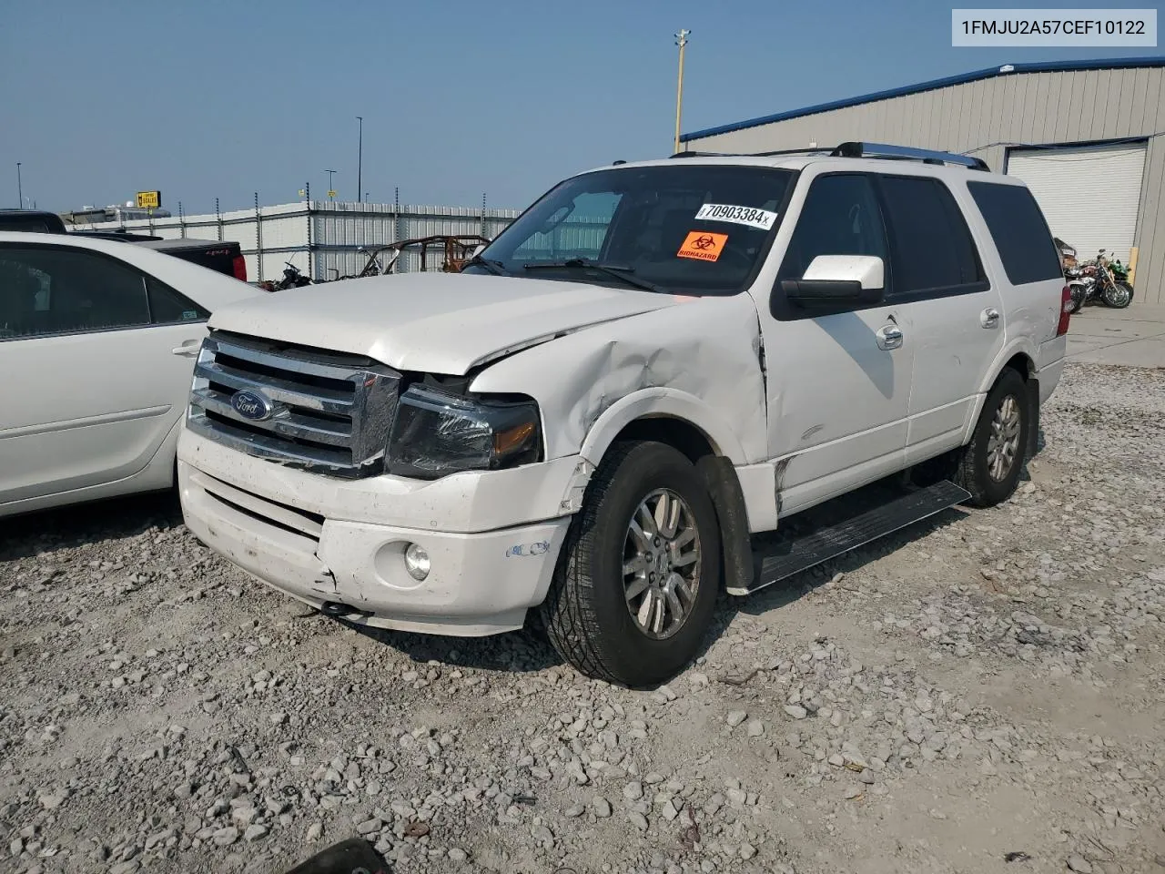 2012 Ford Expedition Limited VIN: 1FMJU2A57CEF10122 Lot: 70903384