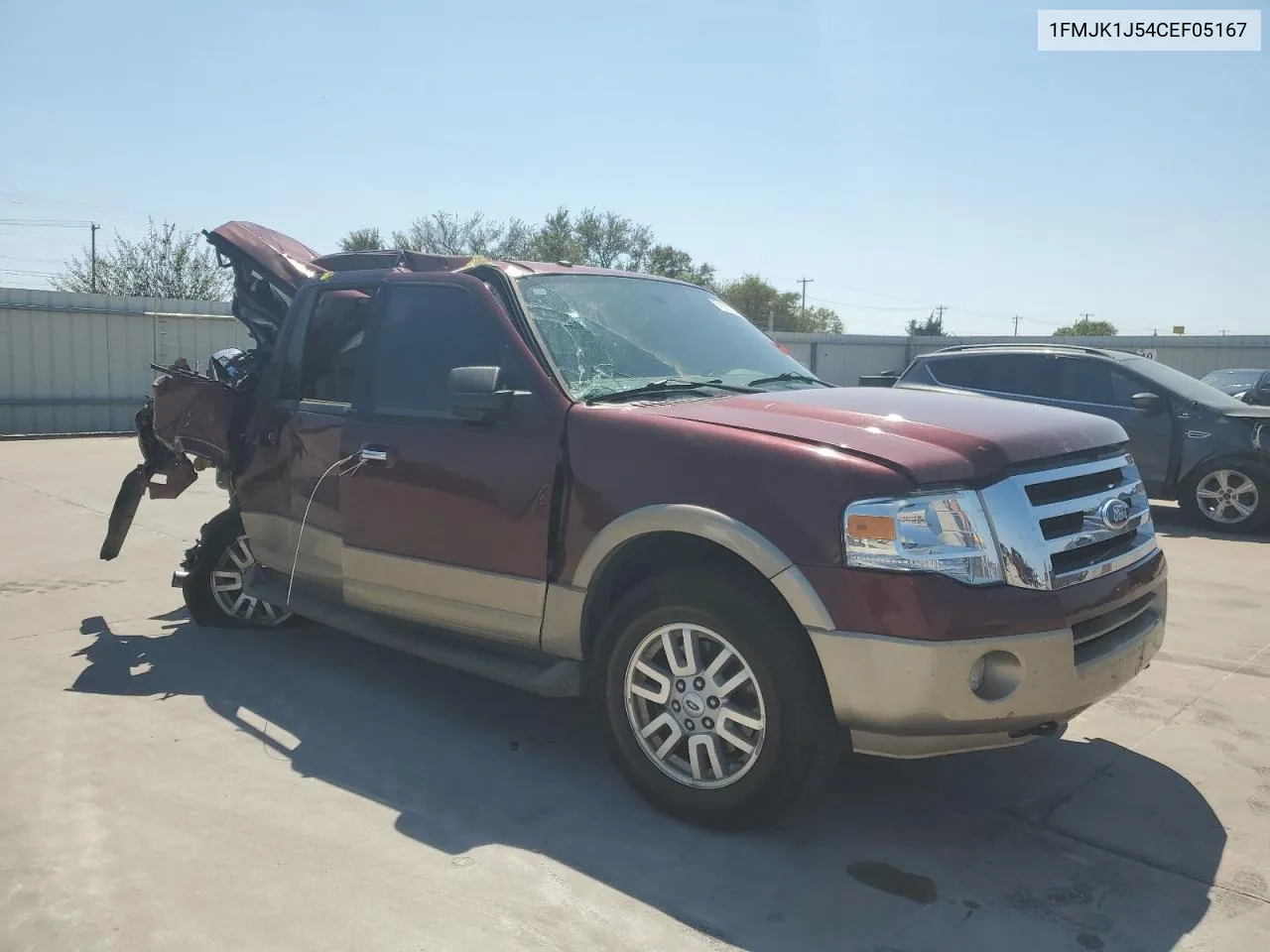 2012 Ford Expedition El Xlt VIN: 1FMJK1J54CEF05167 Lot: 71557244