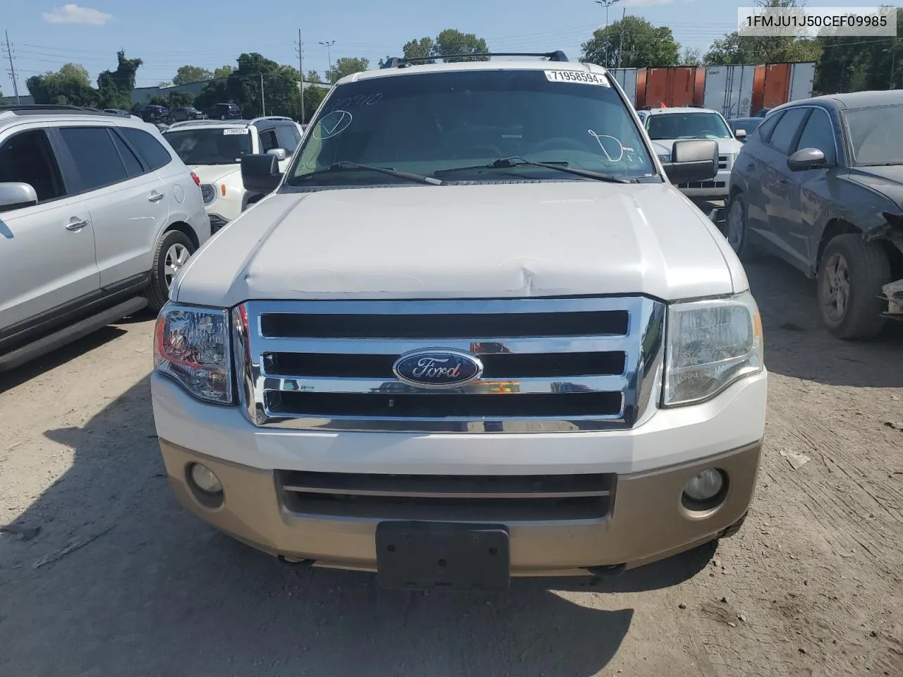 2012 Ford Expedition Xlt VIN: 1FMJU1J50CEF09985 Lot: 71958594