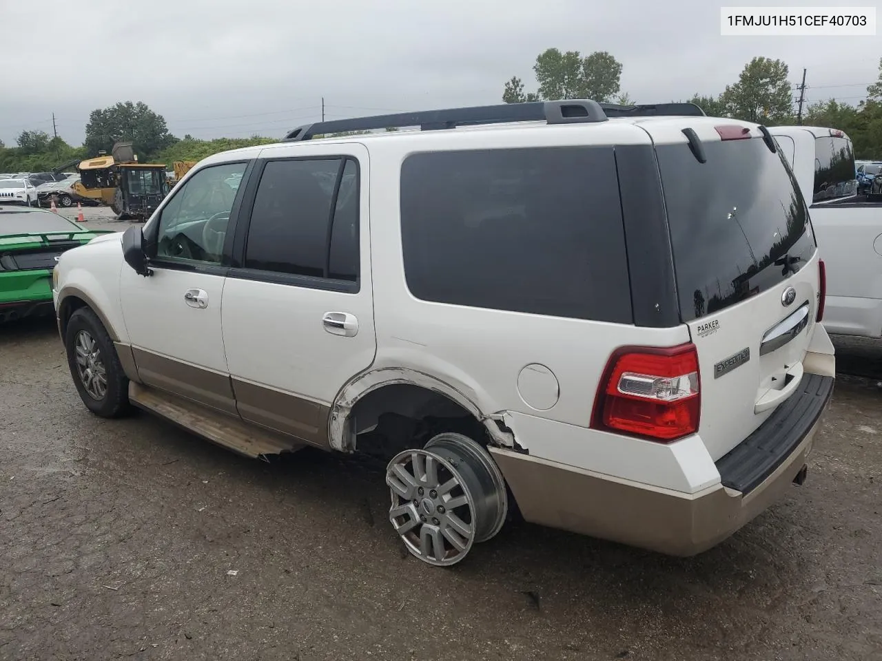 2012 Ford Expedition Xlt VIN: 1FMJU1H51CEF40703 Lot: 72552014