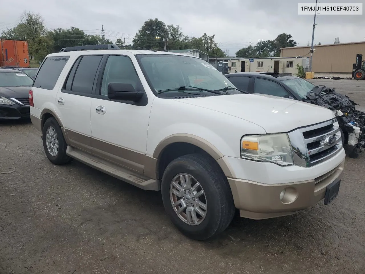 2012 Ford Expedition Xlt VIN: 1FMJU1H51CEF40703 Lot: 72552014