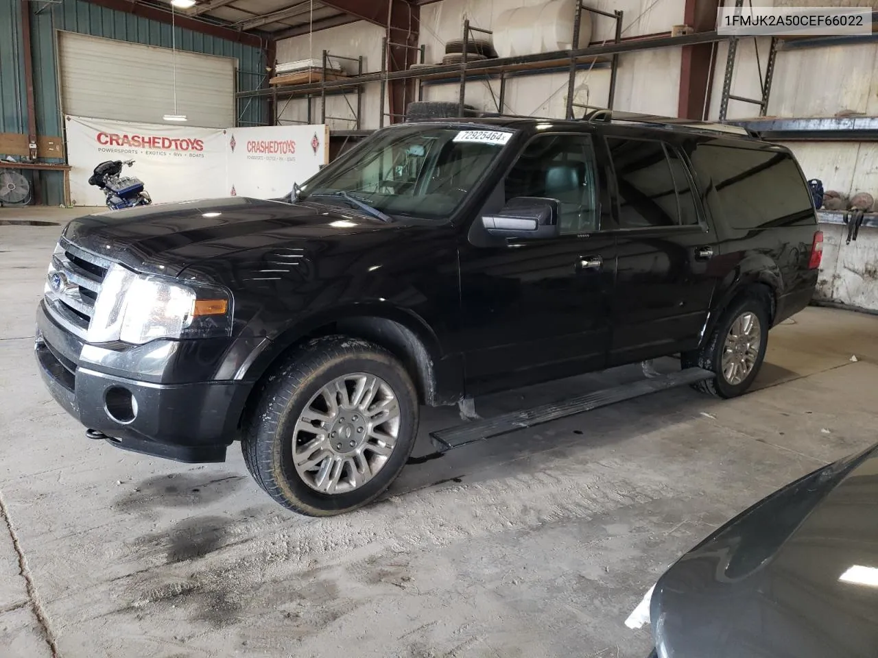 2012 Ford Expedition El Limited VIN: 1FMJK2A50CEF66022 Lot: 72925464