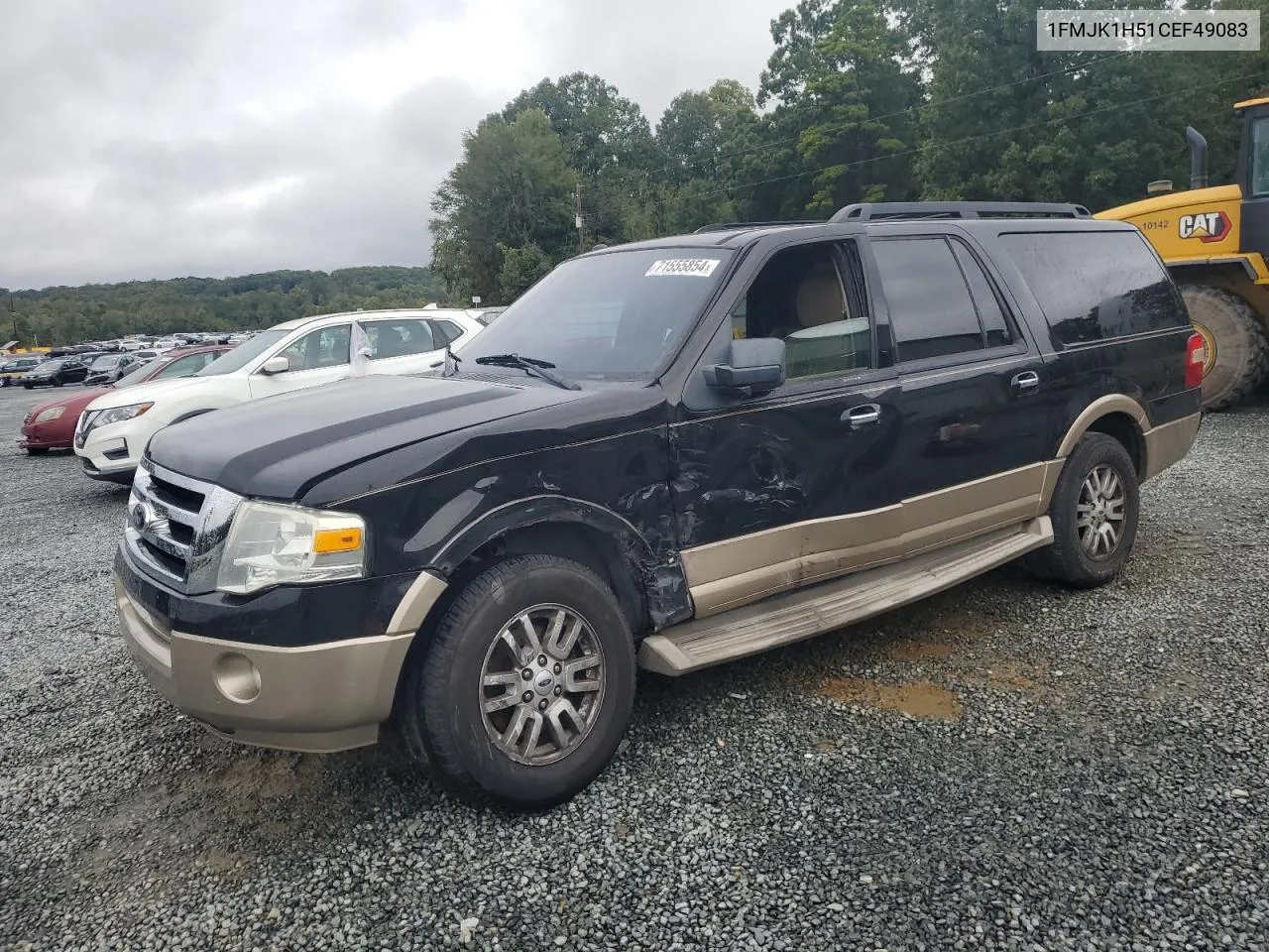 2012 Ford Expedition El Xlt VIN: 1FMJK1H51CEF49083 Lot: 73460634