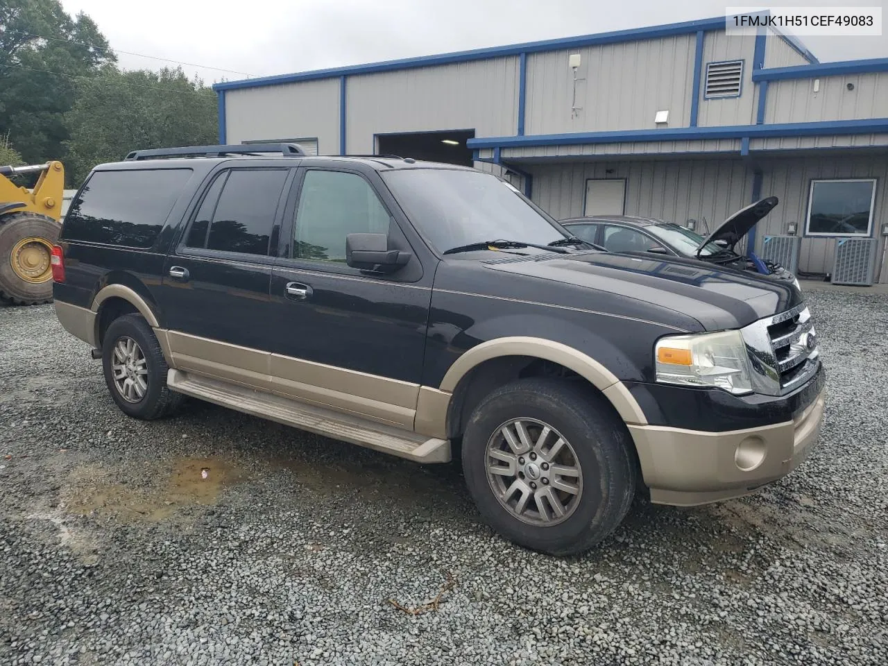 2012 Ford Expedition El Xlt VIN: 1FMJK1H51CEF49083 Lot: 73460634