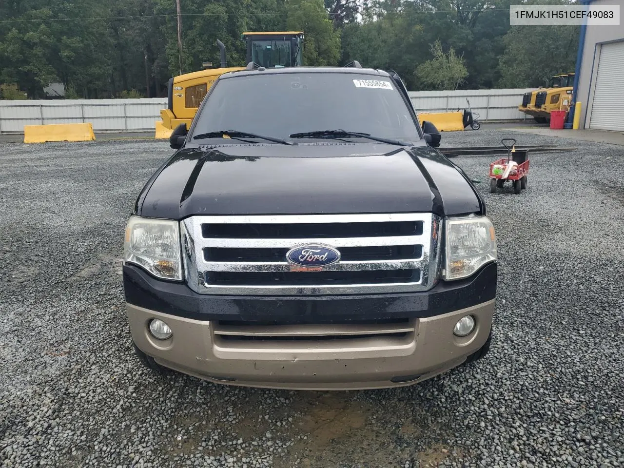 2012 Ford Expedition El Xlt VIN: 1FMJK1H51CEF49083 Lot: 73460634