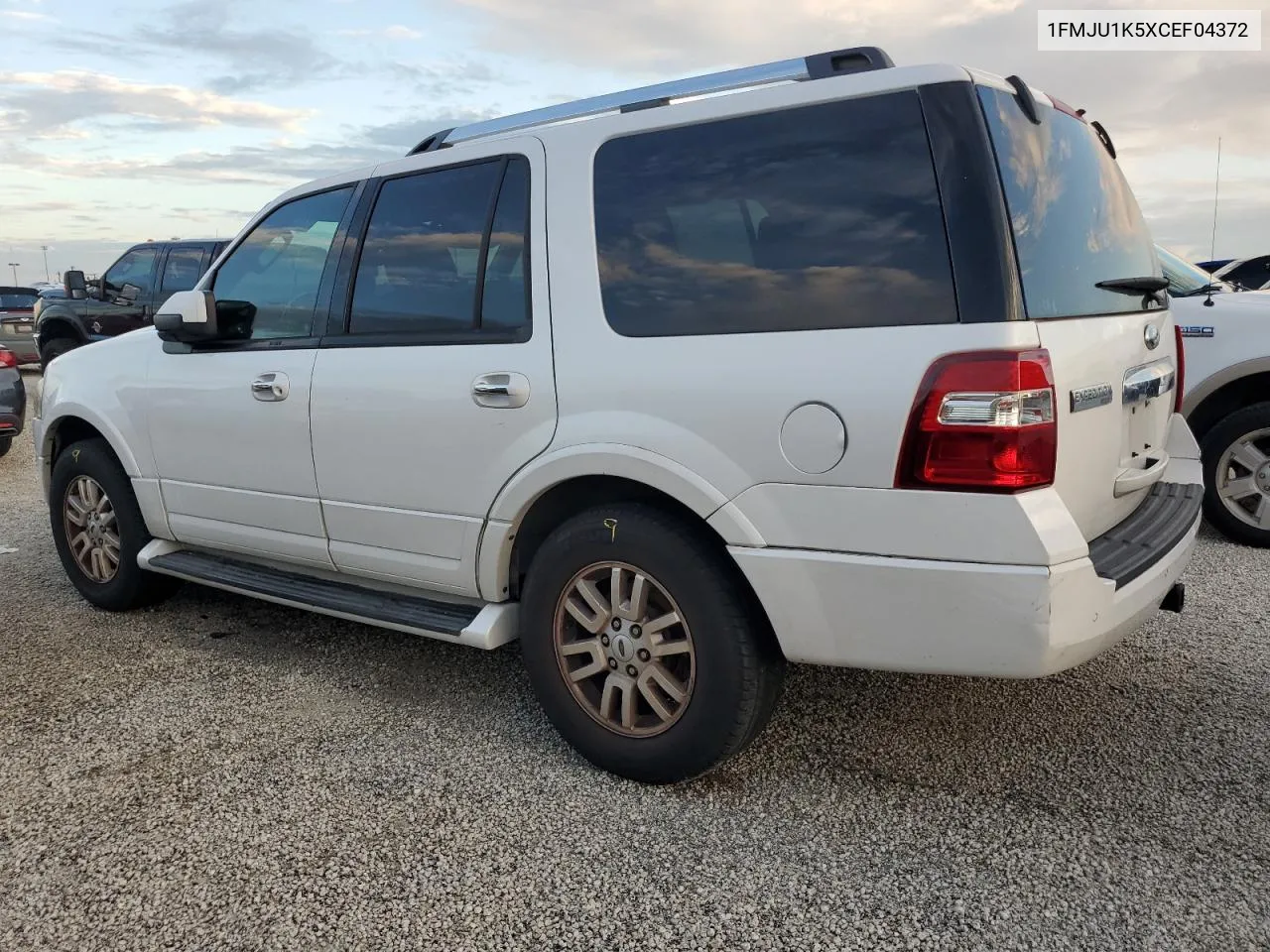 2012 Ford Expedition Limited VIN: 1FMJU1K5XCEF04372 Lot: 74205874